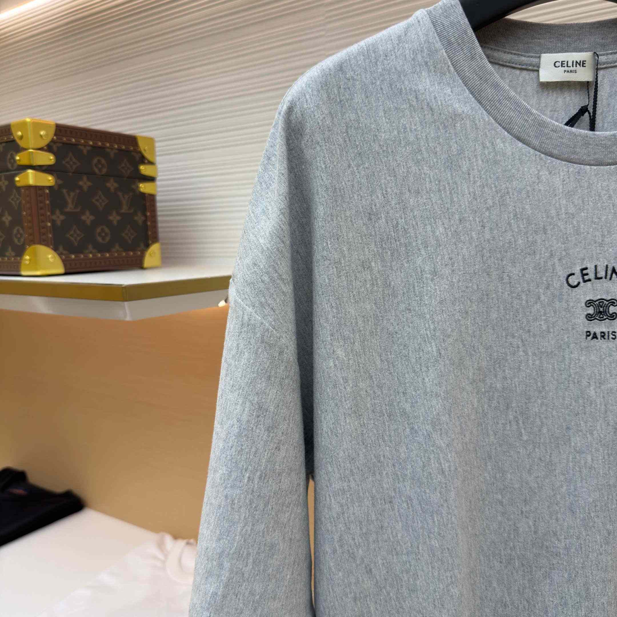 Celine   T-shirt IN Cotton Jersey - FashionPlug