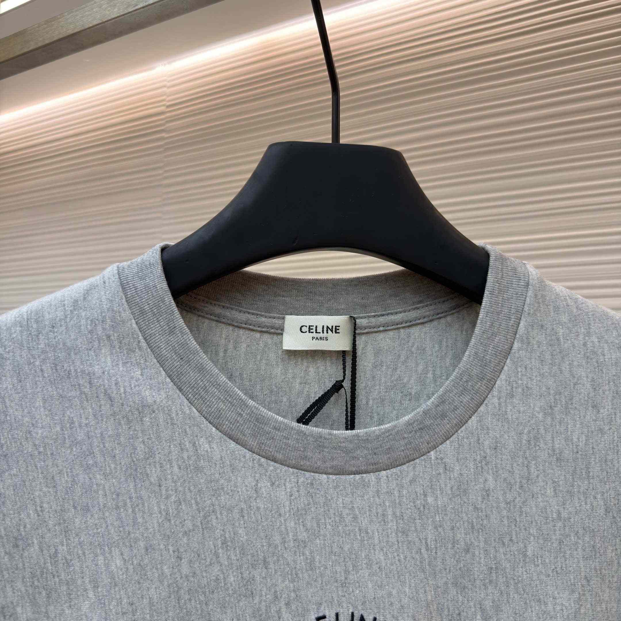 Celine   T-shirt IN Cotton Jersey - FashionPlug
