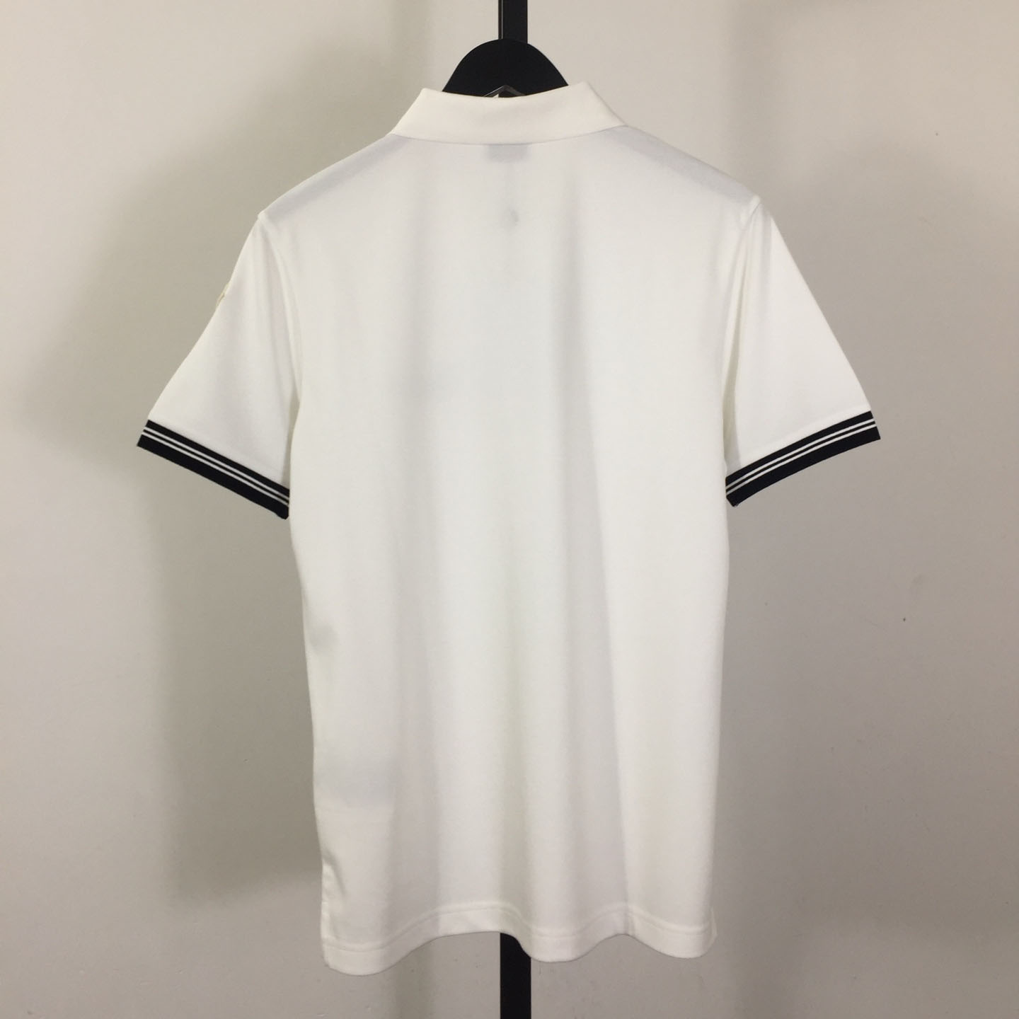 Moncler Logo-Embroidered Cotton Polo Shirt - FashionPlug