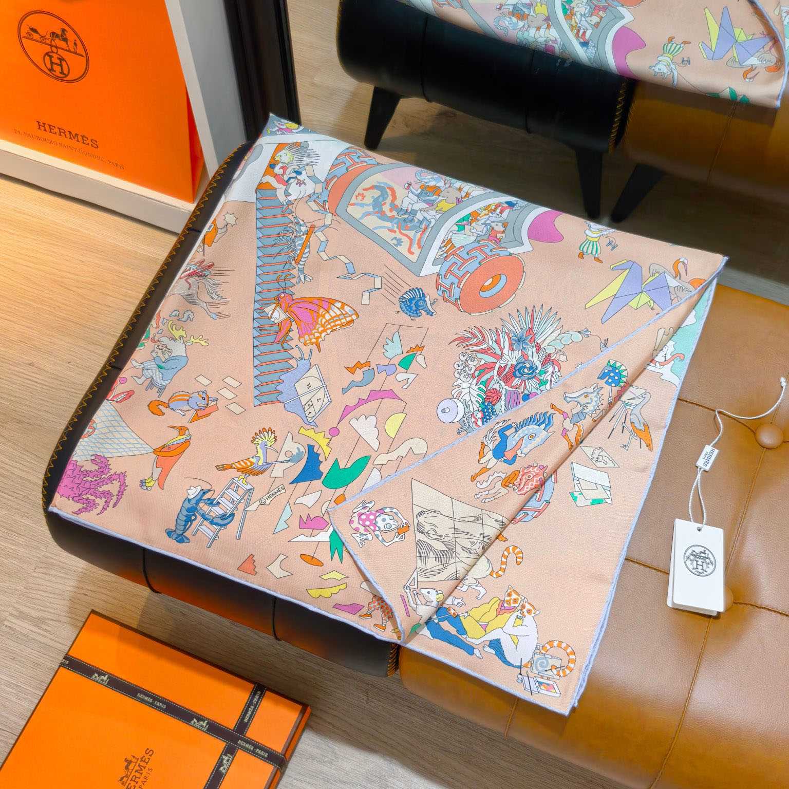 Hermes Academia Hippica Scarf 90 - FashionPlug