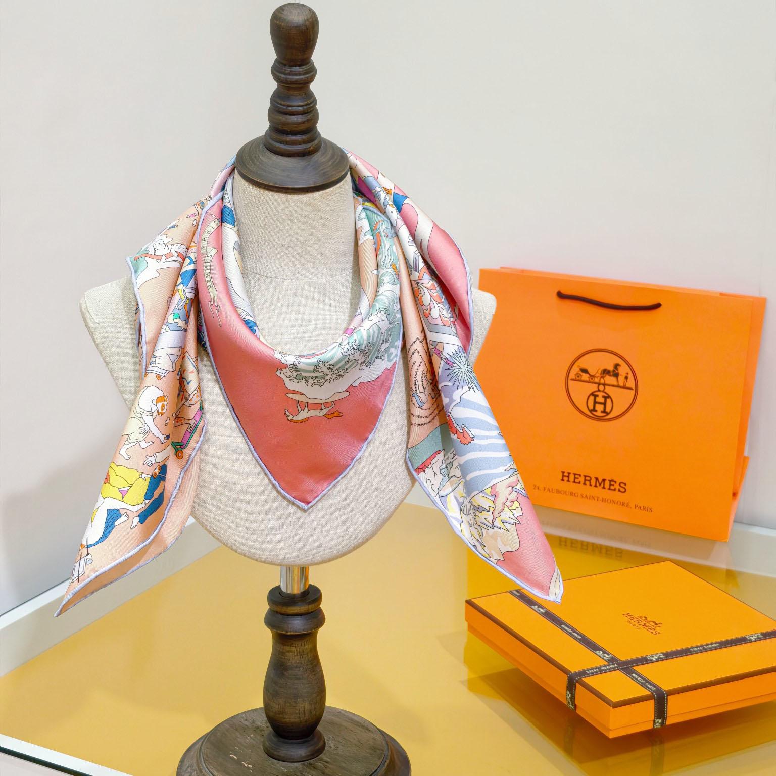 Hermes Academia Hippica Scarf 90 - FashionPlug