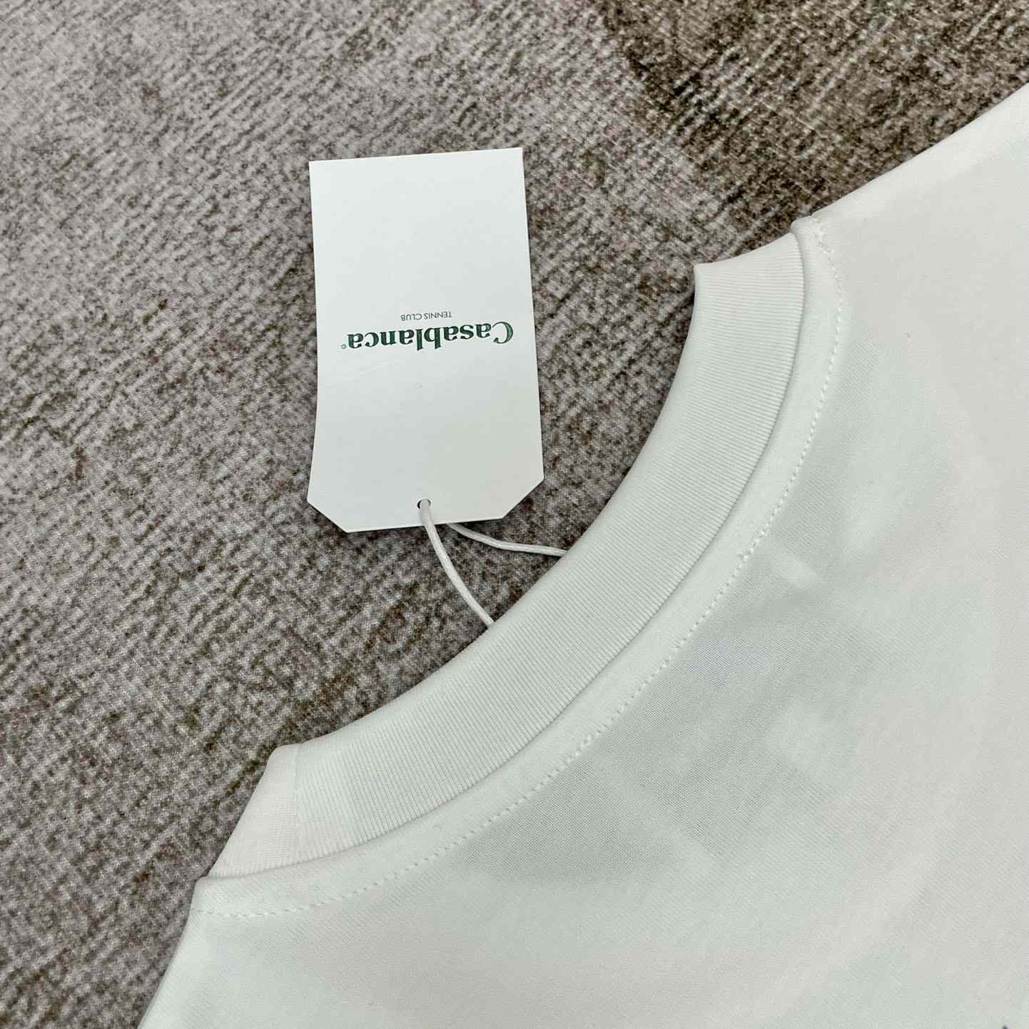 Casablanca For The Peace Gradient Printed T-Shirt 'White' CA5073 - FashionPlug