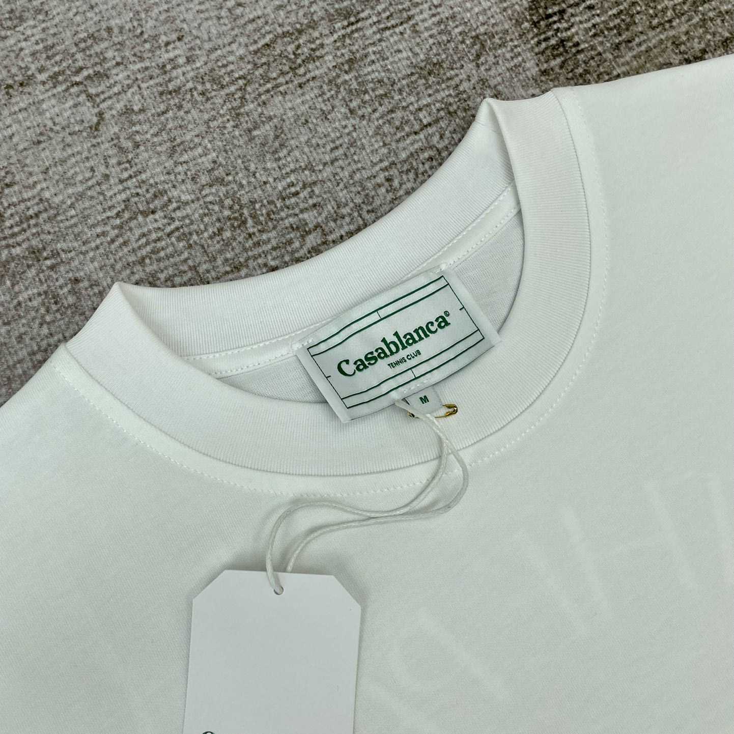 Casablanca For The Peace Gradient Printed T-Shirt 'White' CA5073 - FashionPlug