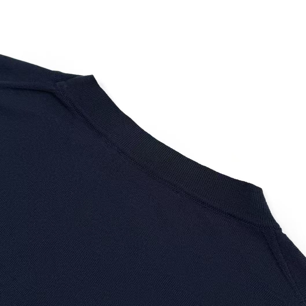 Prada Cotton Crew-Neck Sweater - FashionPlug