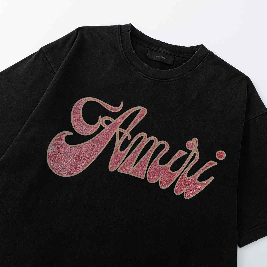 Amiri Logo-Print T-Shirt - FashionPlug