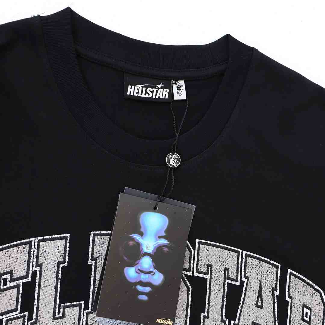 Hellstar XXL Athletics Tee Black - FashionPlug