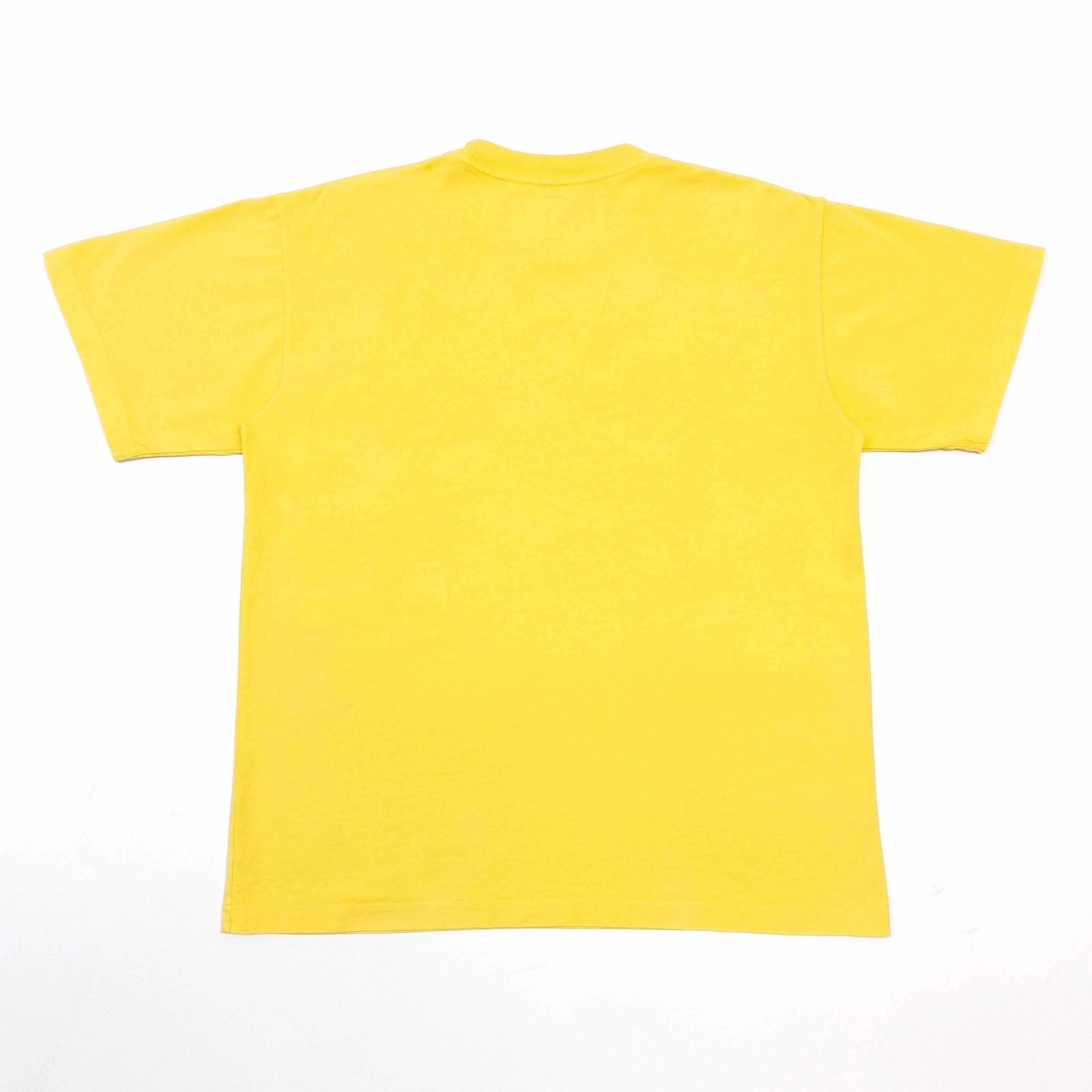 Sp5der Scattered Og Web V2 Tee 'Yellow' - FashionPlug
