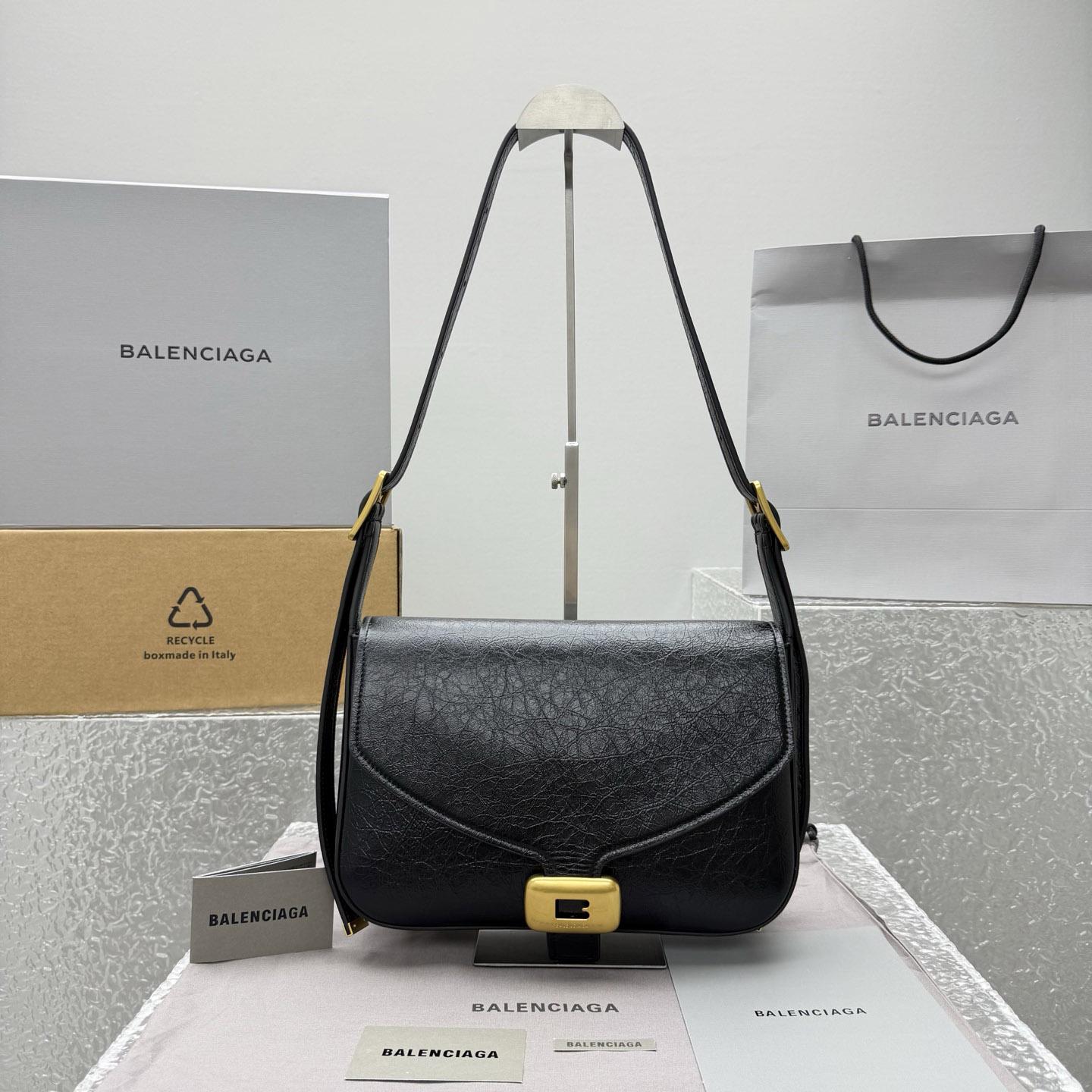 Balenciaga  Clicca Shoulder Bag - FashionPlug