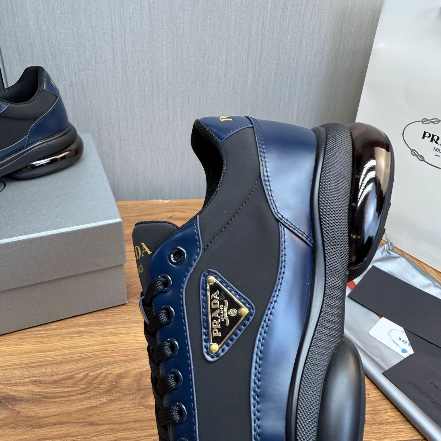 Prada Leather Sneakers - FashionPlug