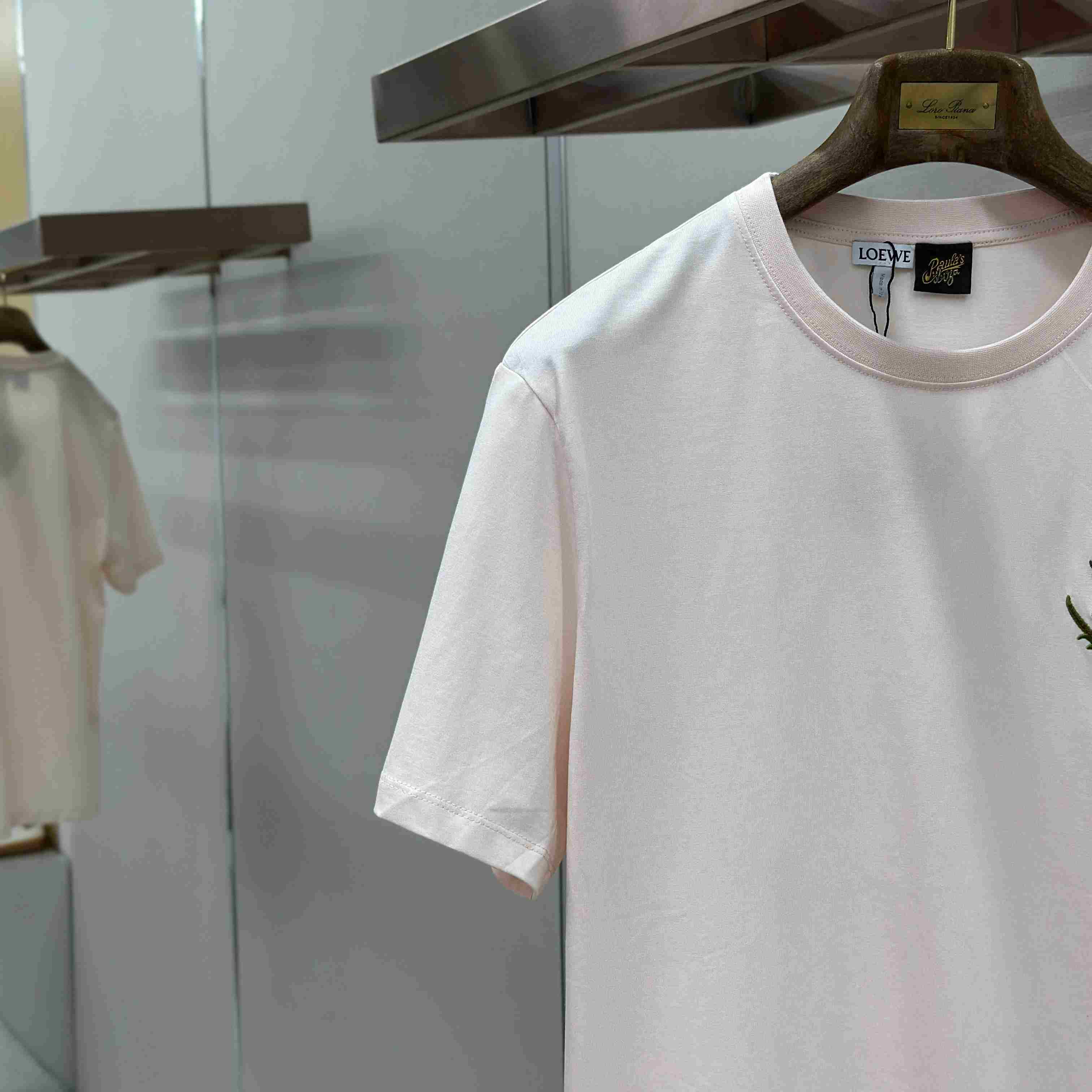 Loewe Regular Fit T-shirt In Cotton - FashionPlug