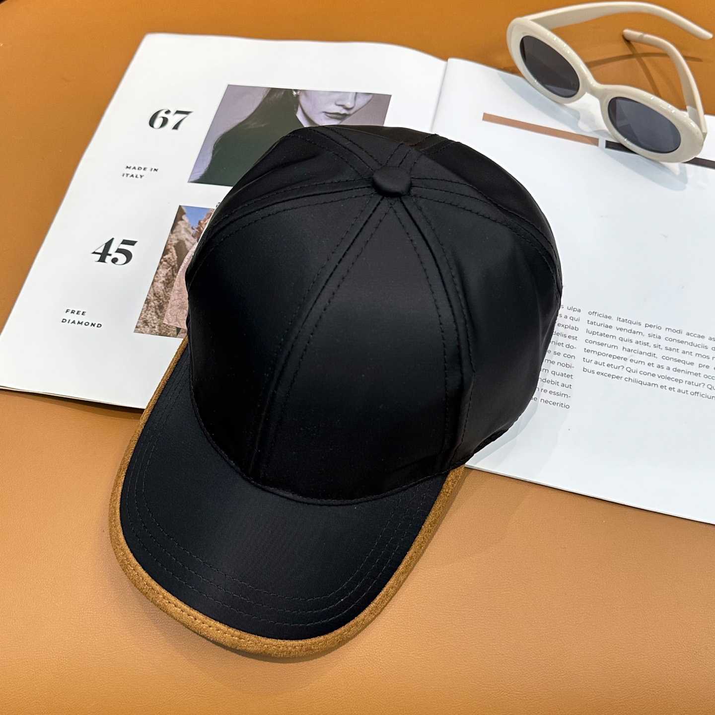 Prada Re-Nylon Baseball Cap - FashionPlug