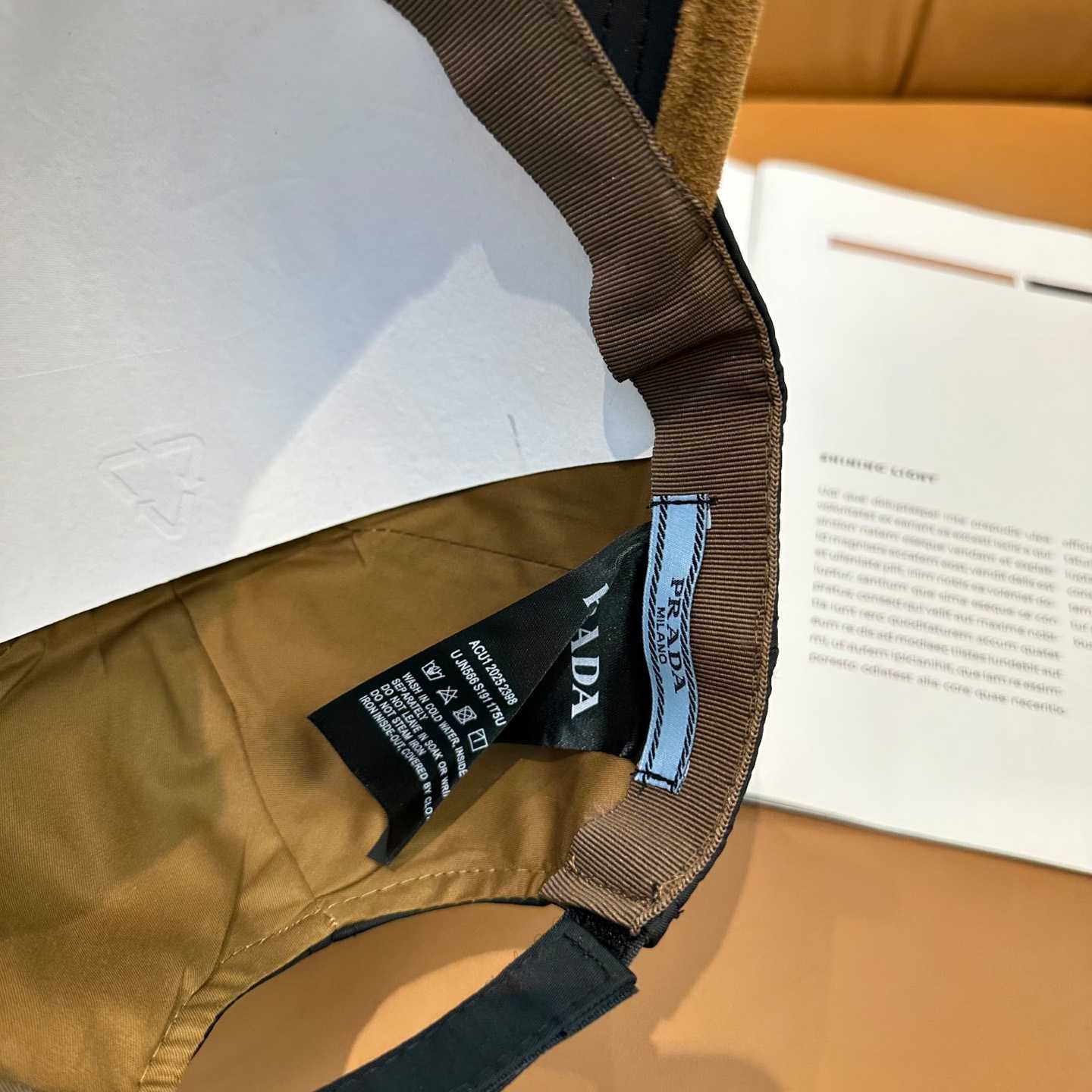 Prada Re-Nylon Baseball Cap - FashionPlug