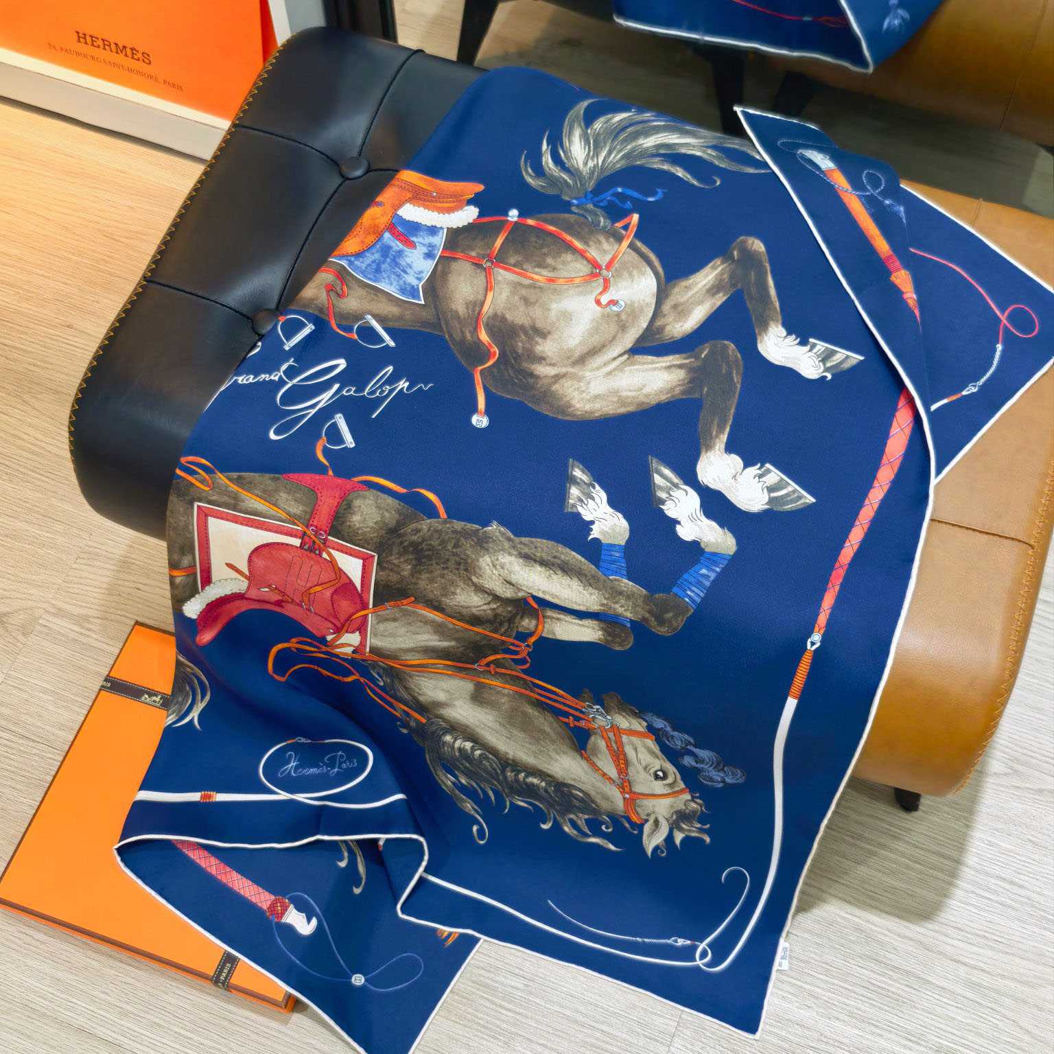 Hermes Grand Galop Scarf 90 - FashionPlug