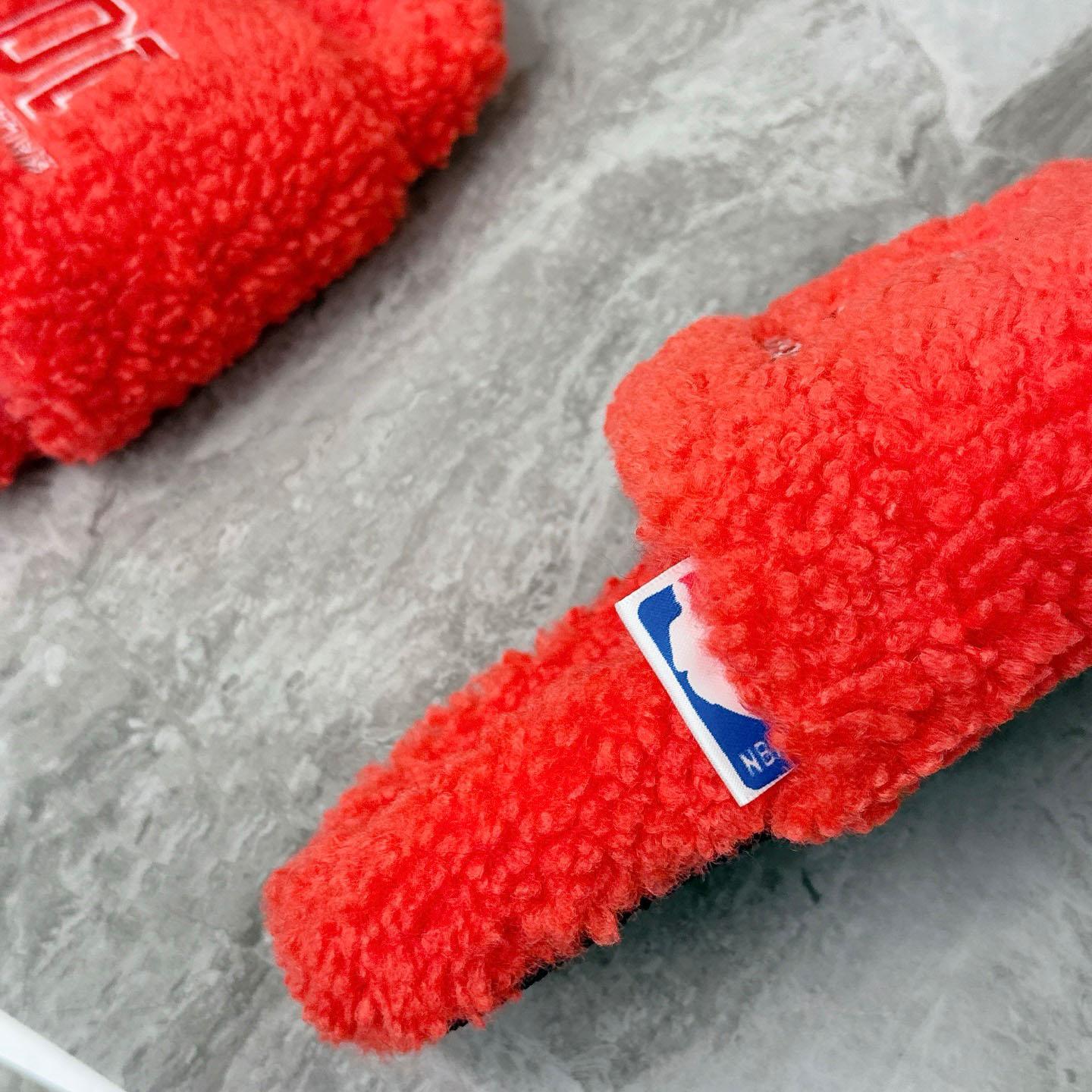 Balenciaga | Nba Collaboration Furry Open Mule - FashionPlug