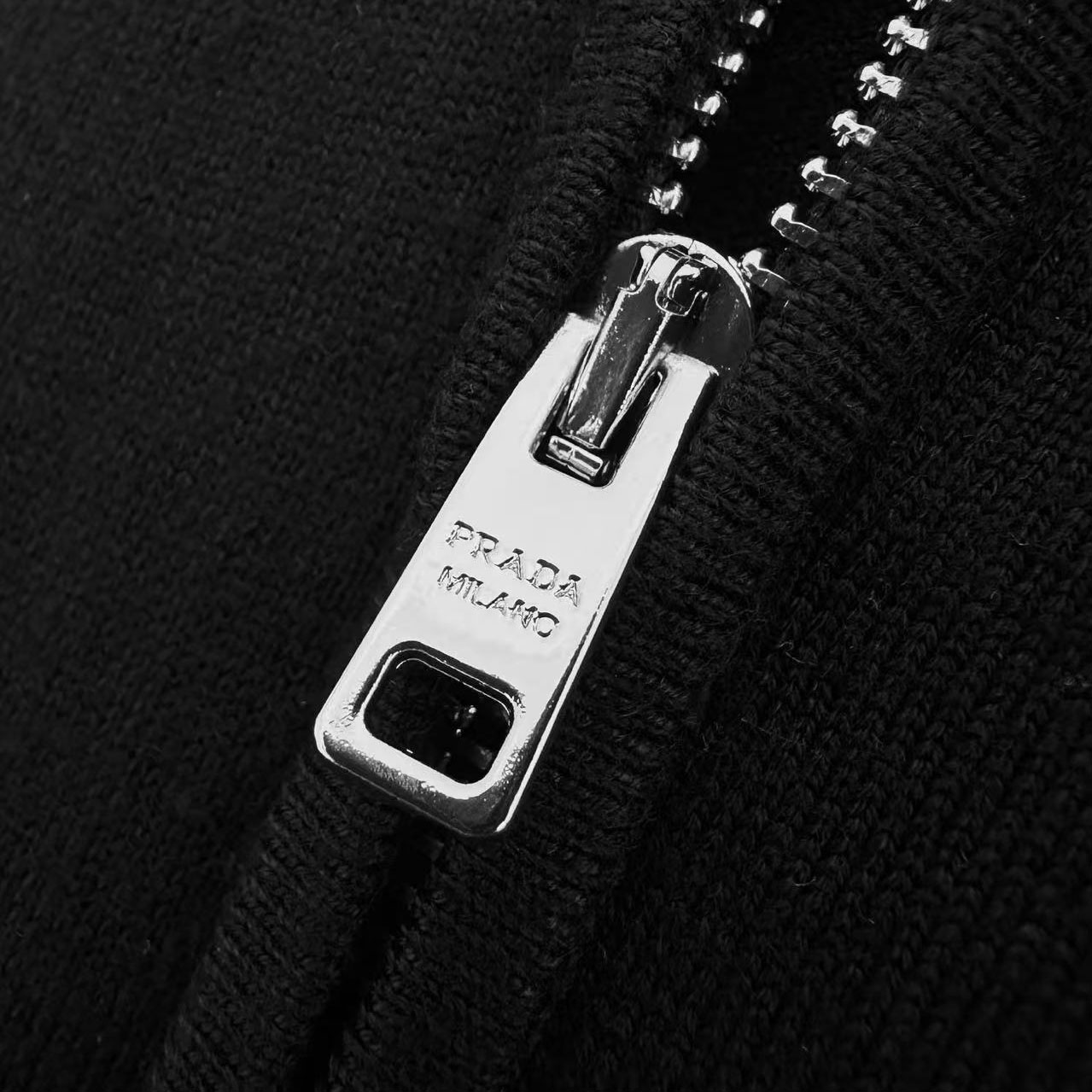 Prada Wool Polo Shirt   - FashionPlug