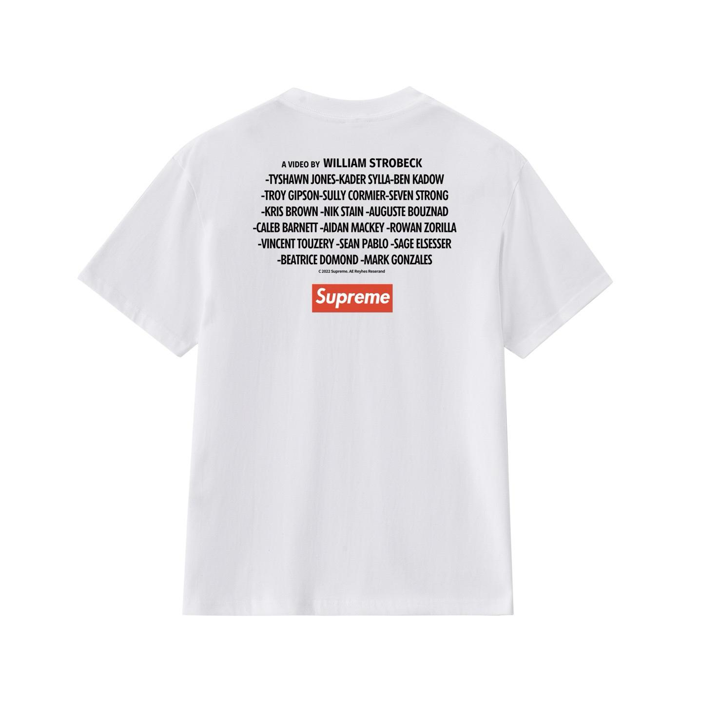 Supreme Play Dead Tee 'White' - FashionPlug