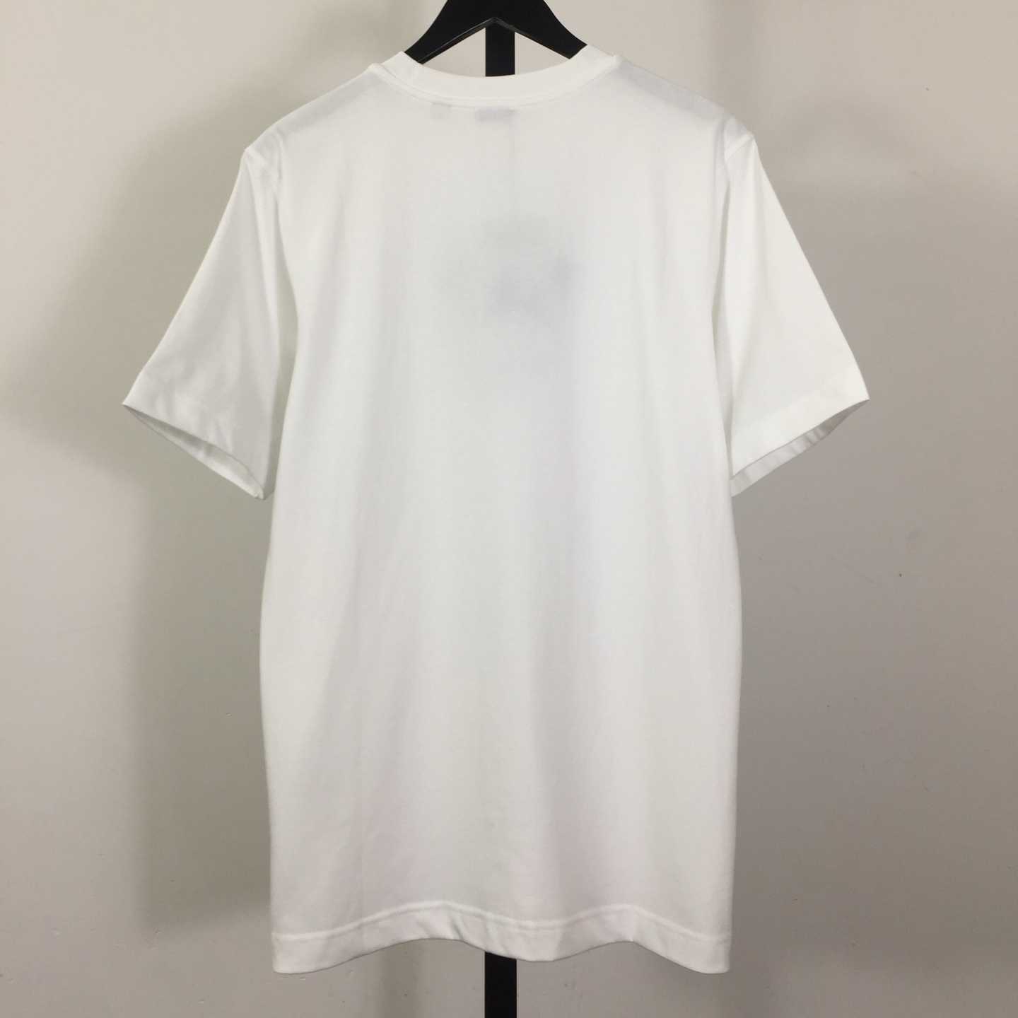 Burberry Check Flag Cotton T-shirt - FashionPlug