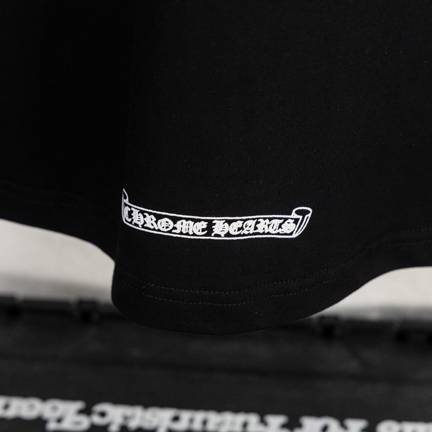 Chrome Hearts Scroll Osaka T-Shirt 'Black' - FashionPlug