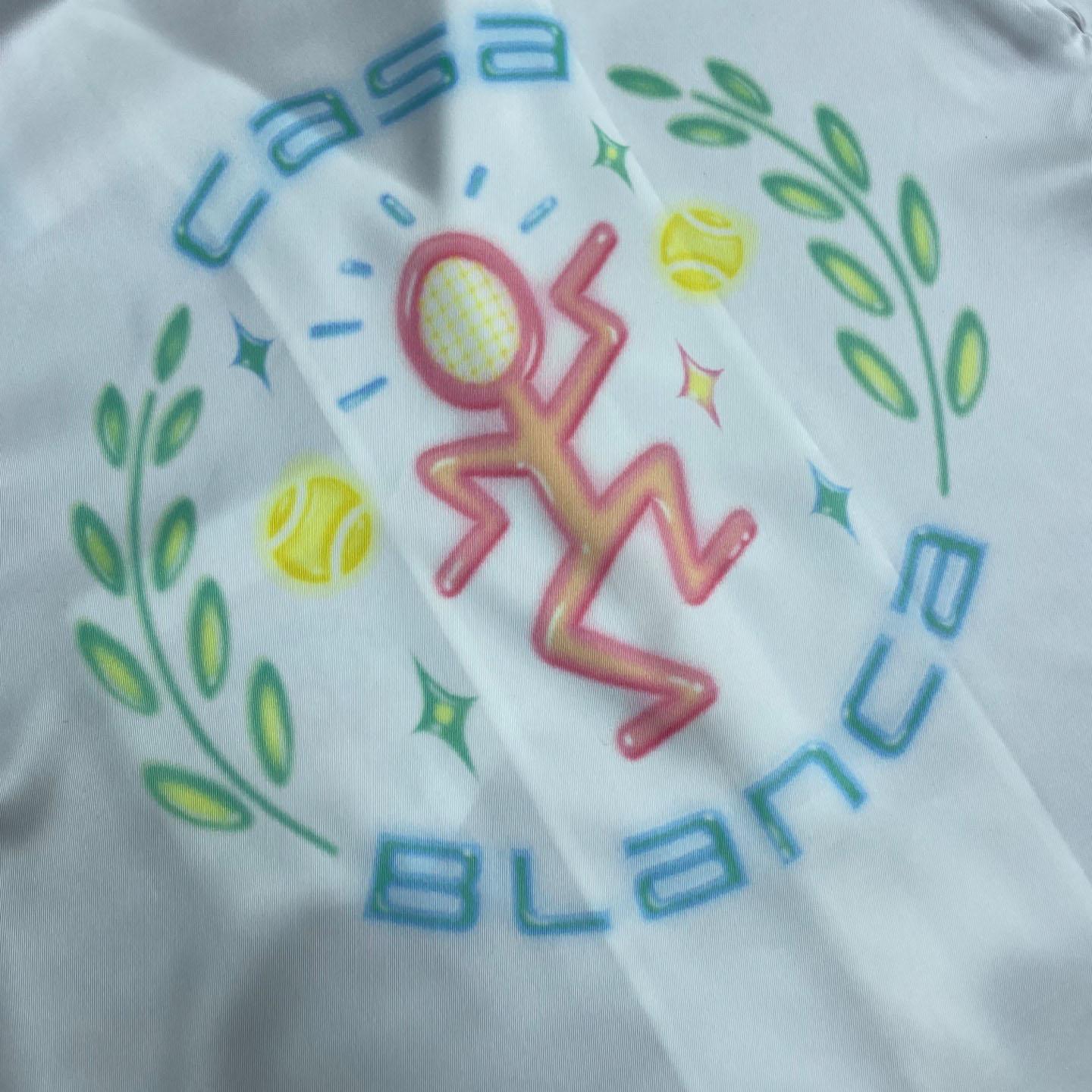 Casablanca Graphic-Print Silk Shirt  CA3576 - FashionPlug