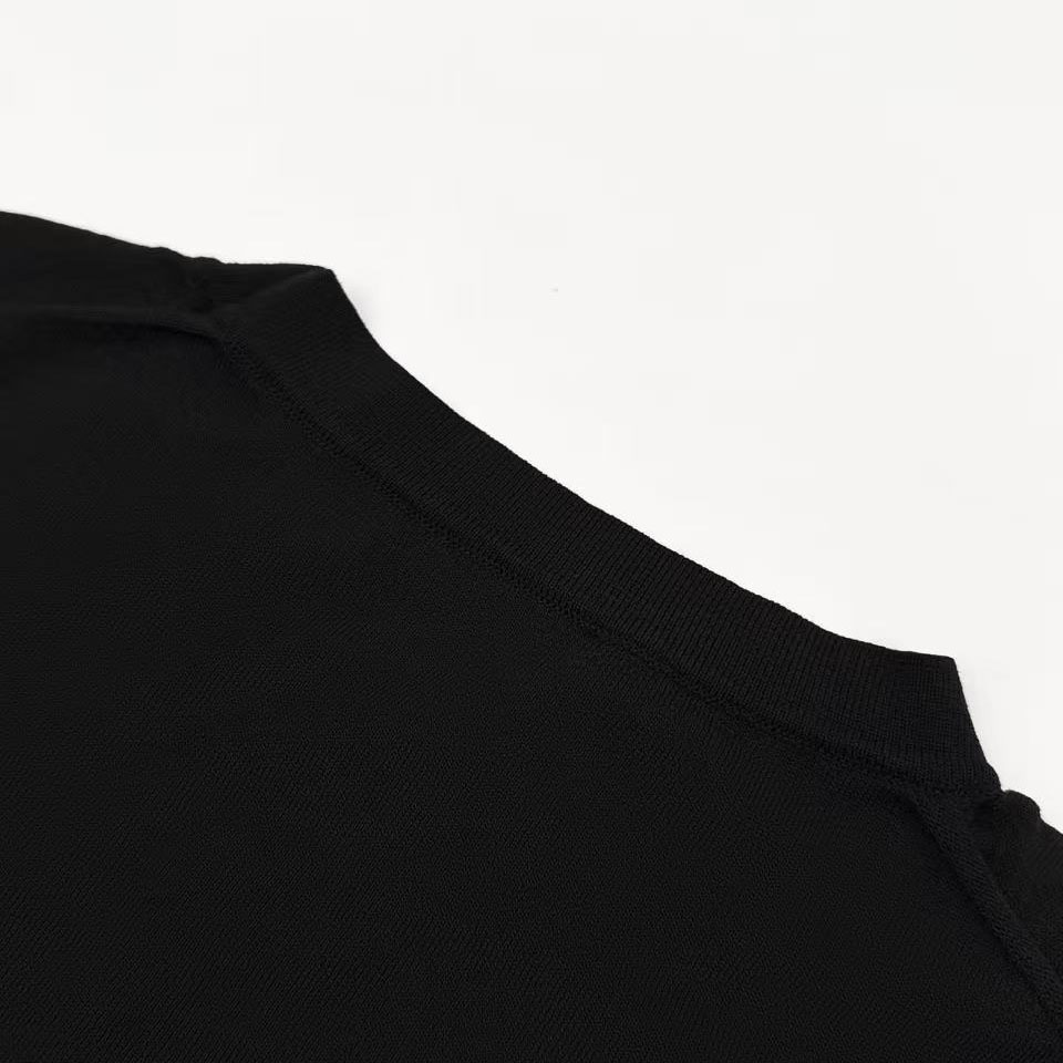 Prada Cotton Crew-Neck Sweater - FashionPlug