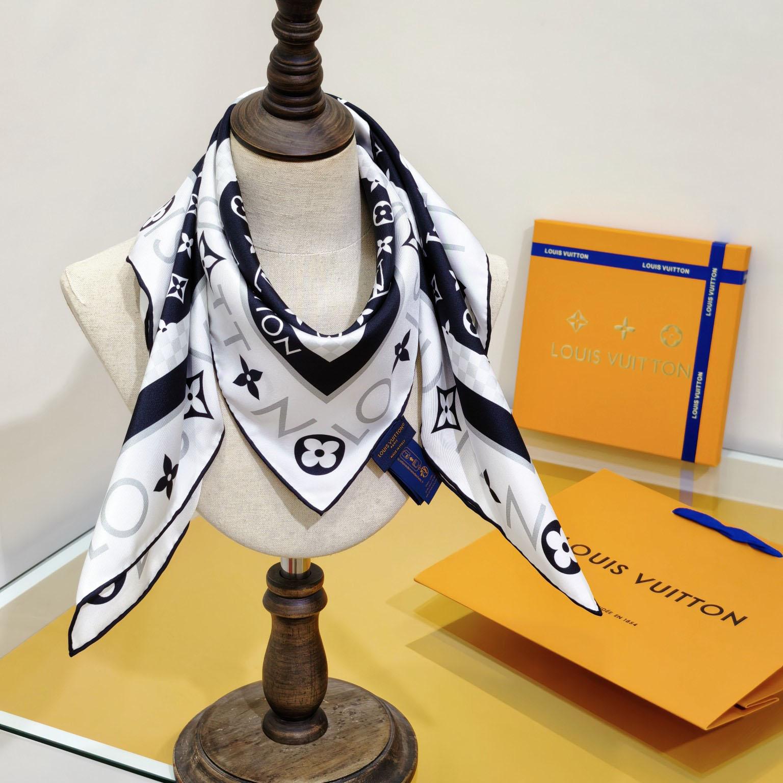 Louis Vuitton Monogram Infinity Square 90 M79893 - FashionPlug