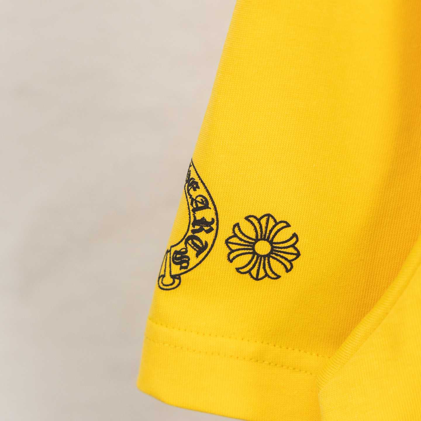 Chrome Hearts Multicolor Cross T-Shirt 'Yellow' - FashionPlug