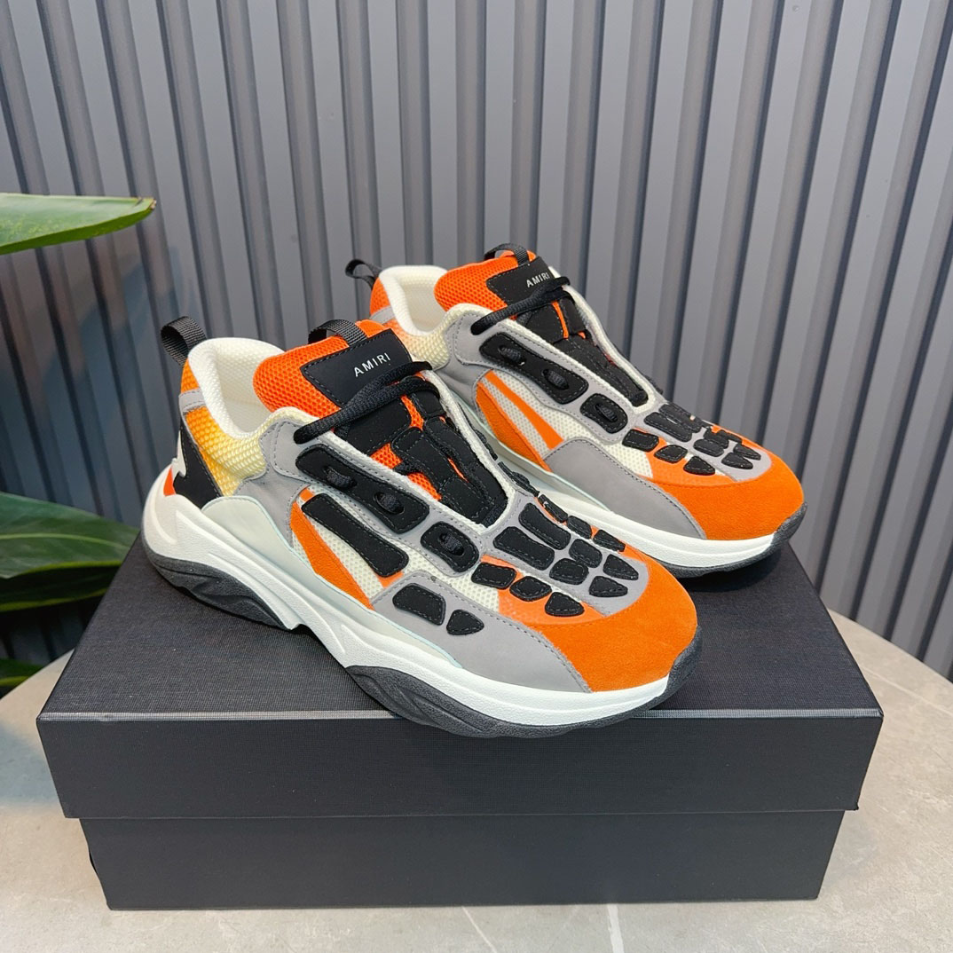 Amiri Bone Runner 'Orange' - FashionPlug