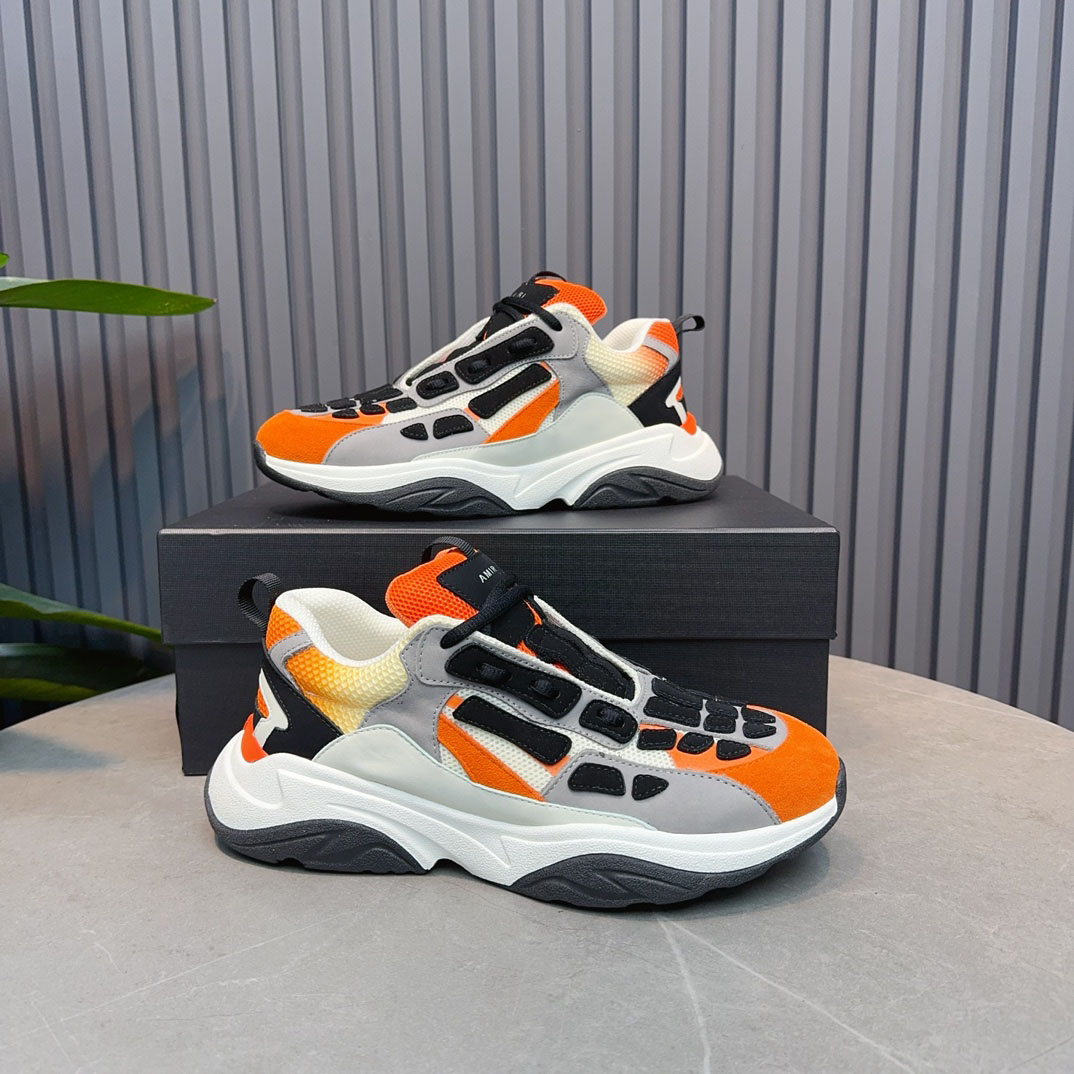Amiri Bone Runner 'Orange' - FashionPlug