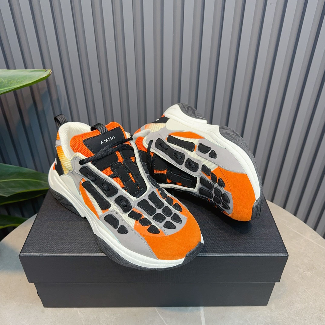 Amiri Bone Runner 'Orange' - FashionPlug