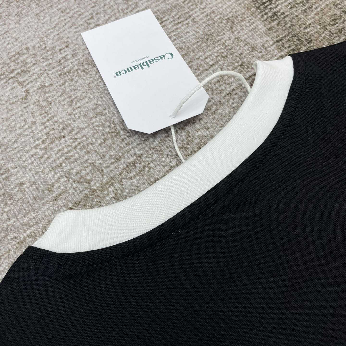 Casablanca Numeral Ringer T-Shirt C910 - FashionPlug