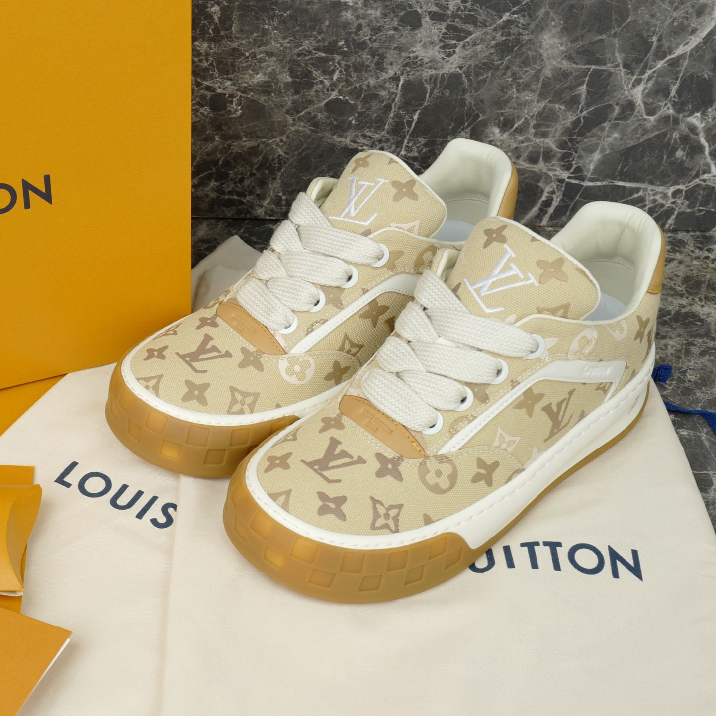 Louis Vuitton LV Tilted Sneaker 1AK81O - FashionPlug