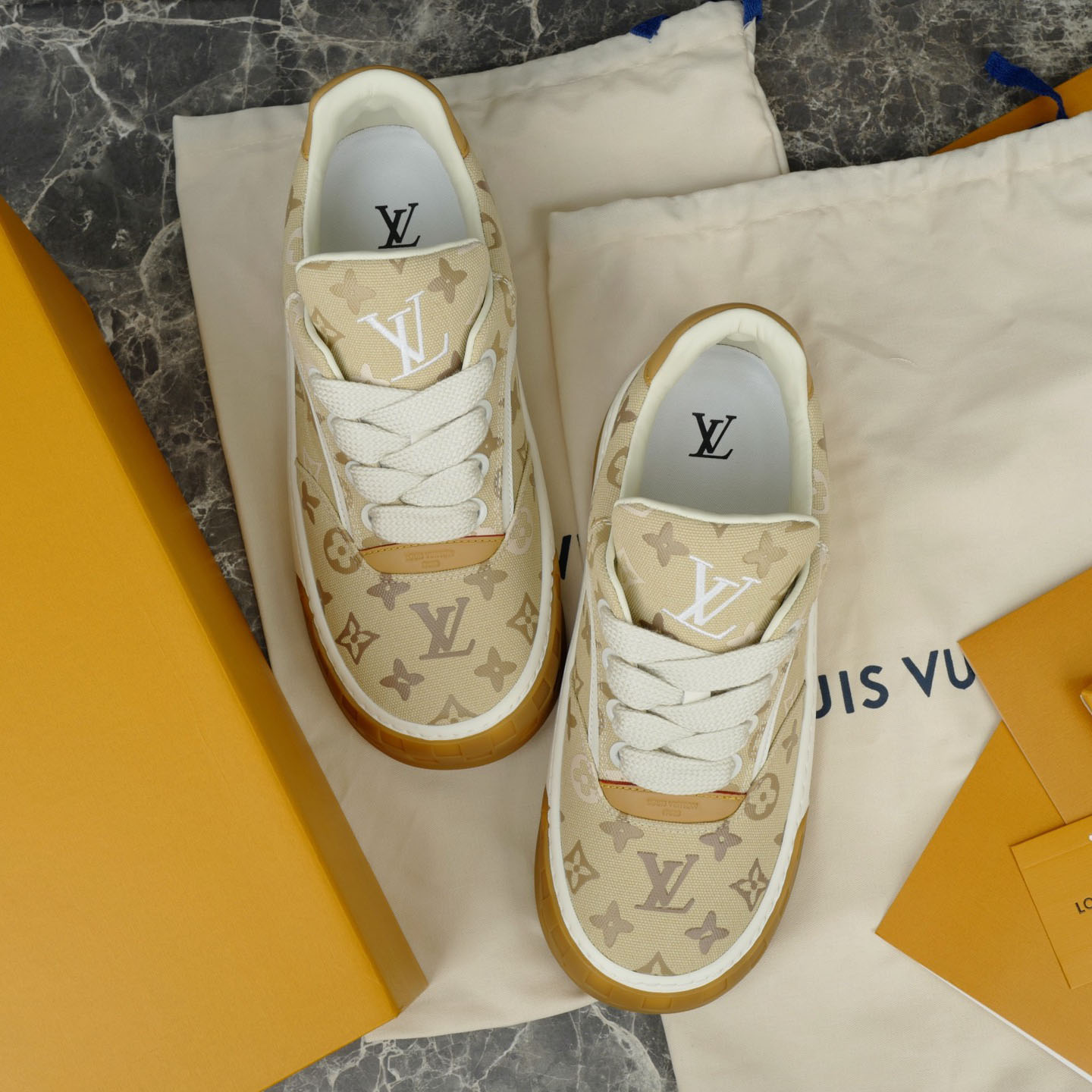 Louis Vuitton LV Tilted Sneaker 1AK81O - FashionPlug