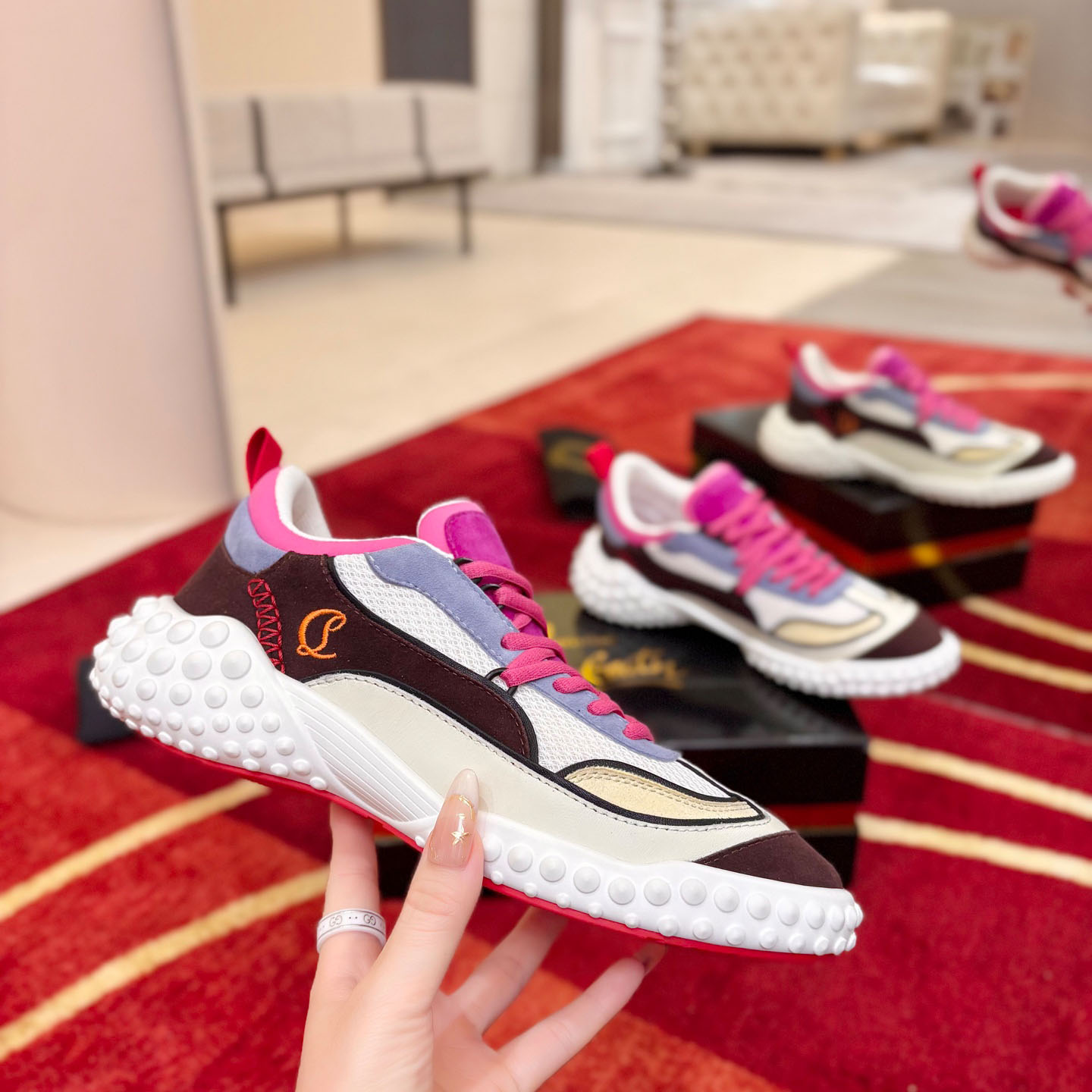 Christian Louboutin Mara Sneakers  - FashionPlug