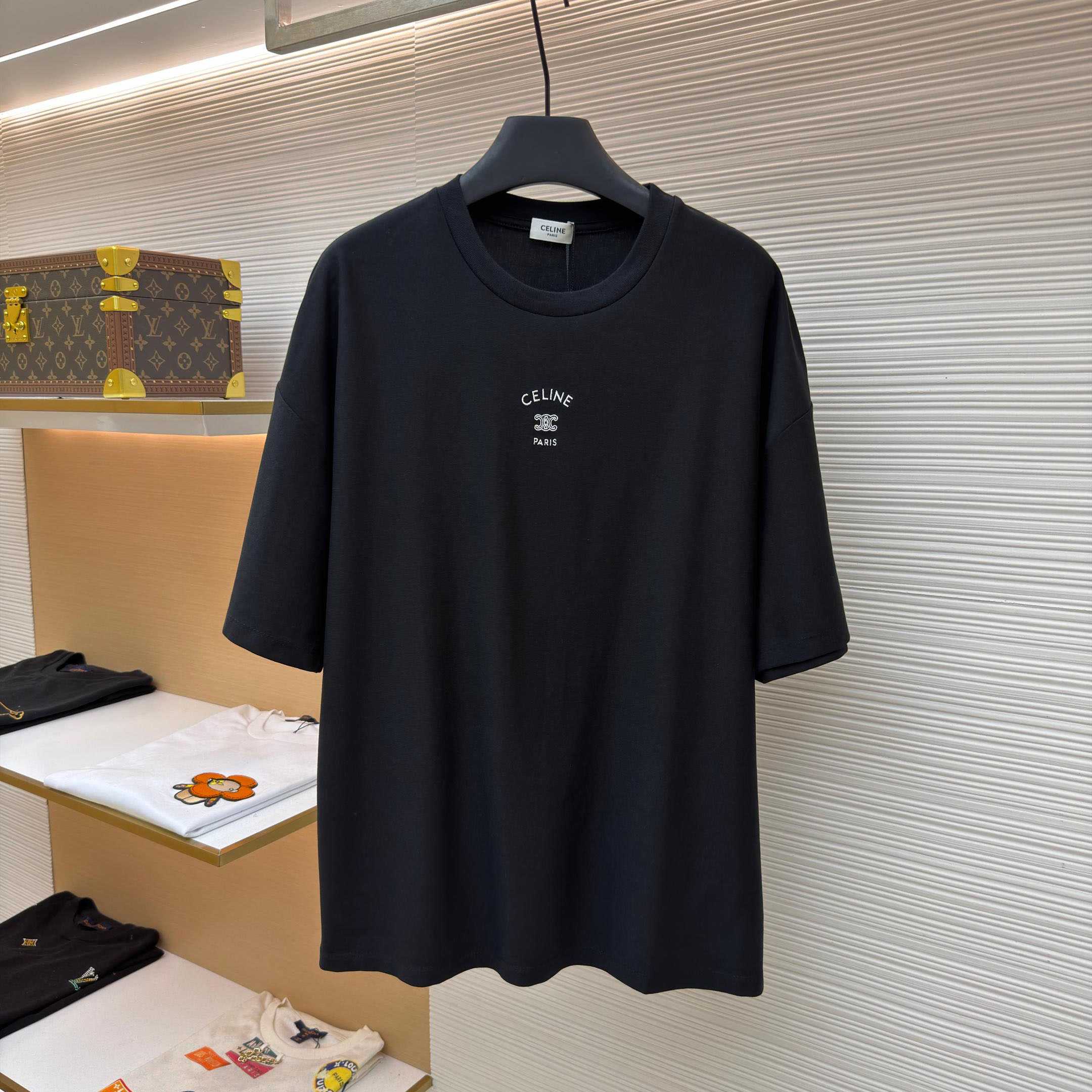 Celine   T-shirt IN Cotton Jersey - FashionPlug