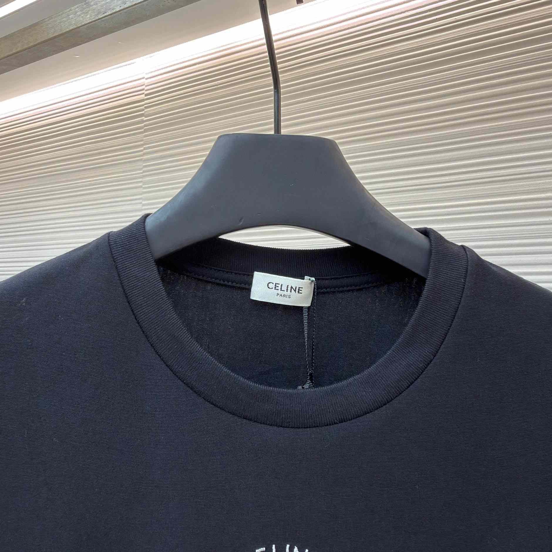 Celine   T-shirt IN Cotton Jersey - FashionPlug