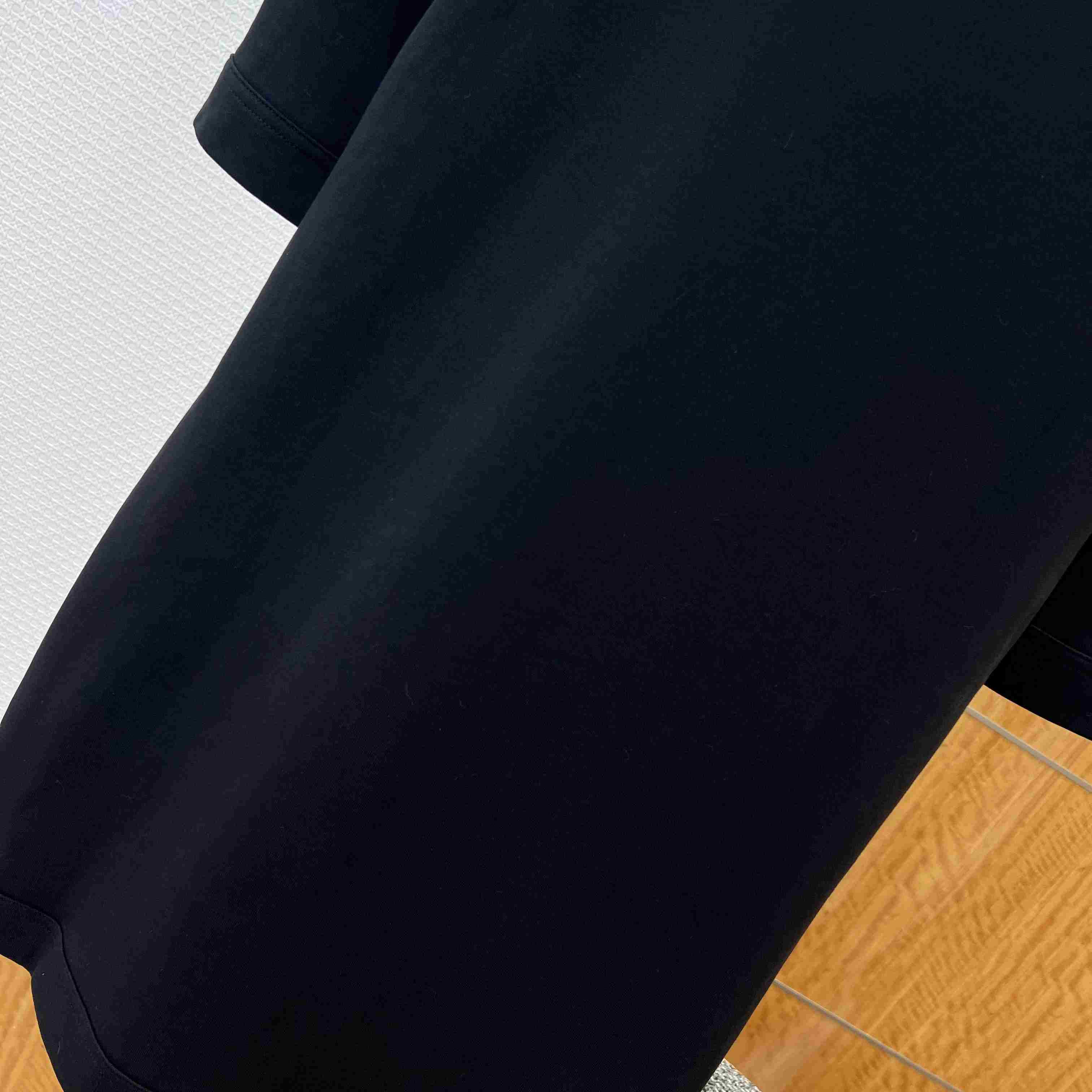 Moncler Leather-Trimmed Cotton T-Shirt - FashionPlug