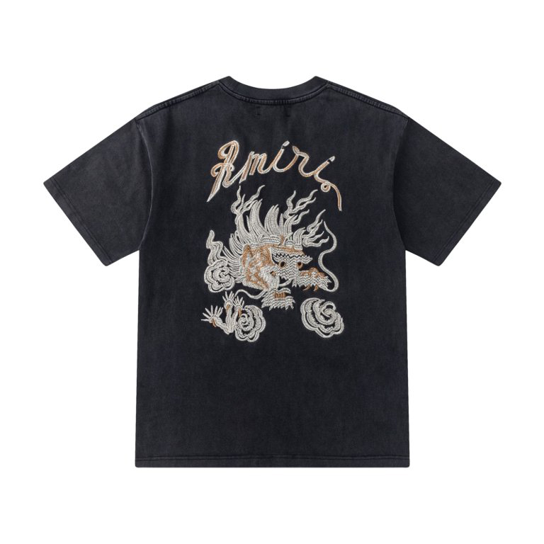 Amiri Dragon Oversized Tee - FashionPlug