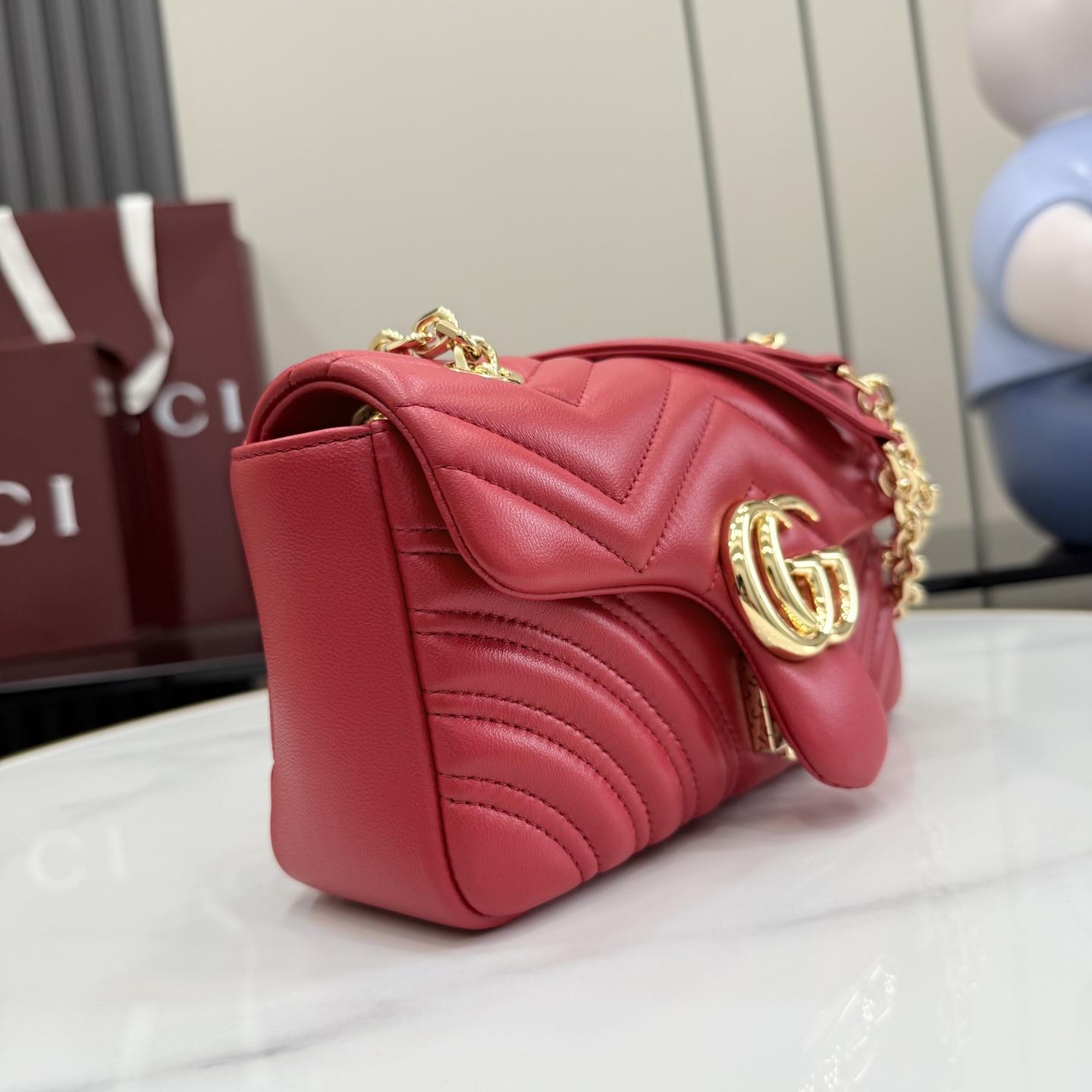 Gucci GG Marmont Small Shoulder Bag - FashionPlug