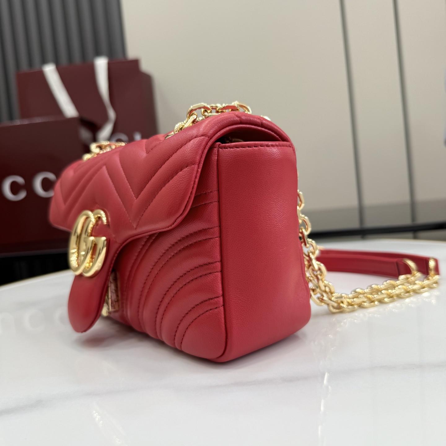 Gucci GG Marmont Small Shoulder Bag - FashionPlug