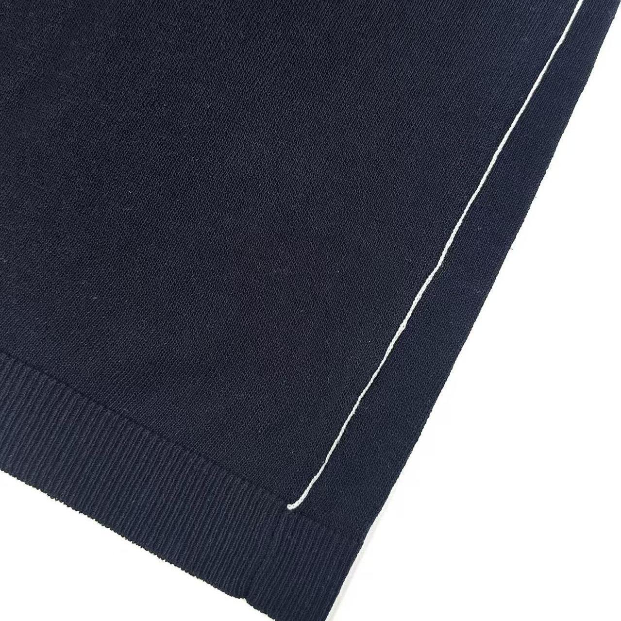 Gucci Knit Silk Linen T-shirt With Intarsia - FashionPlug