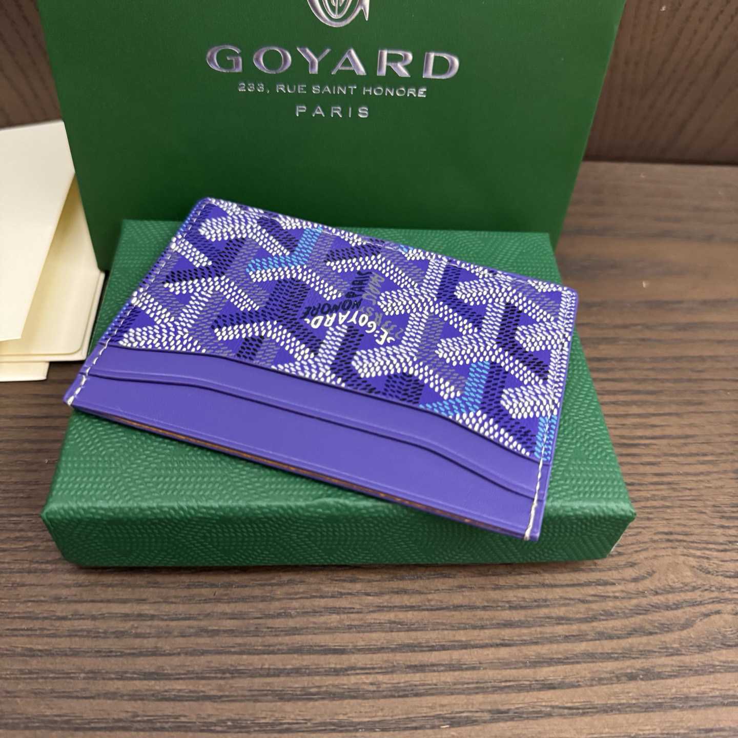 Goyard Saint-Sulpice Card Wallet - FashionPlug