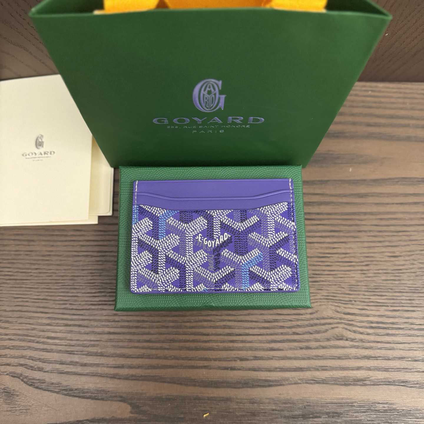 Goyard Saint-Sulpice Card Wallet - FashionPlug