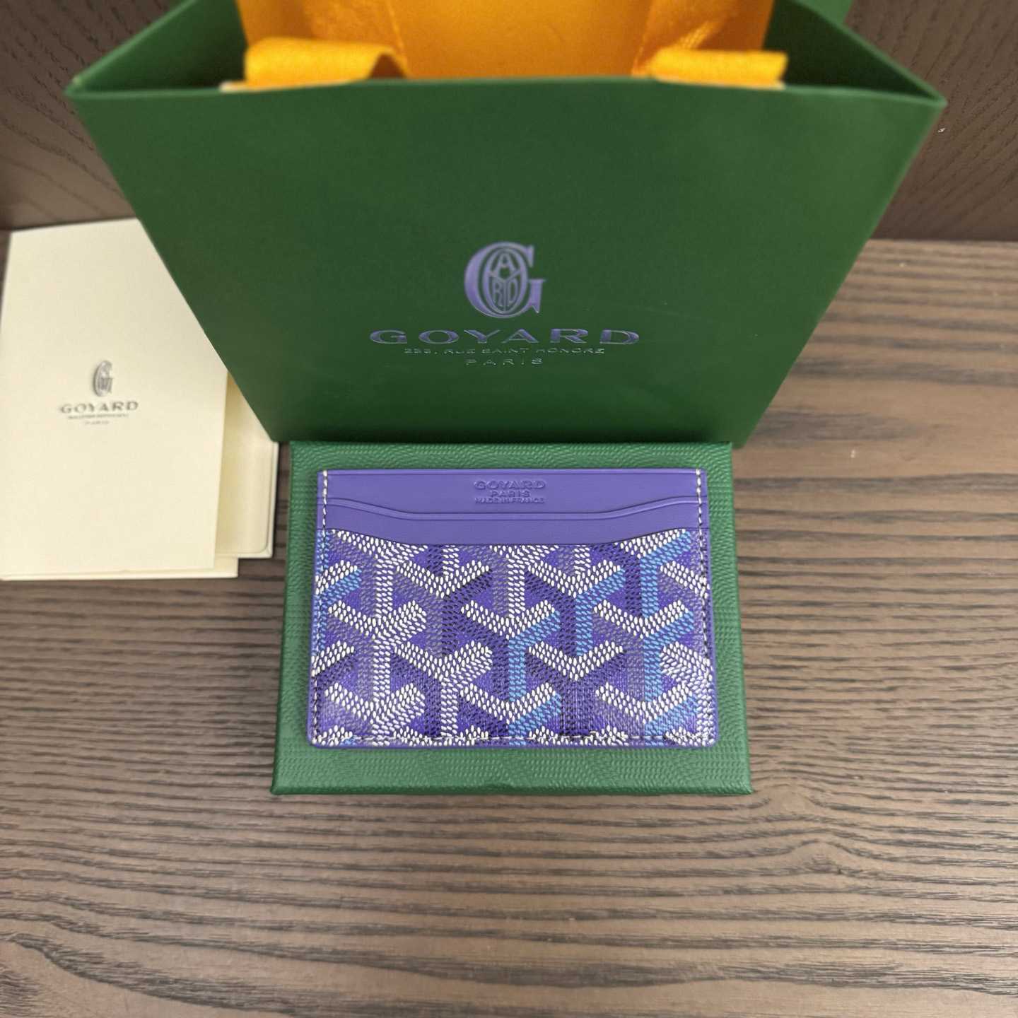 Goyard Saint-Sulpice Card Wallet - FashionPlug