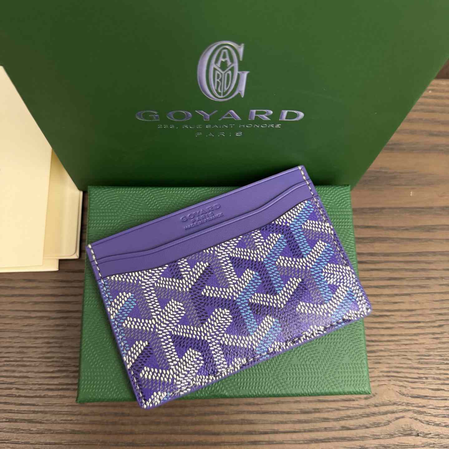 Goyard Saint-Sulpice Card Wallet - FashionPlug