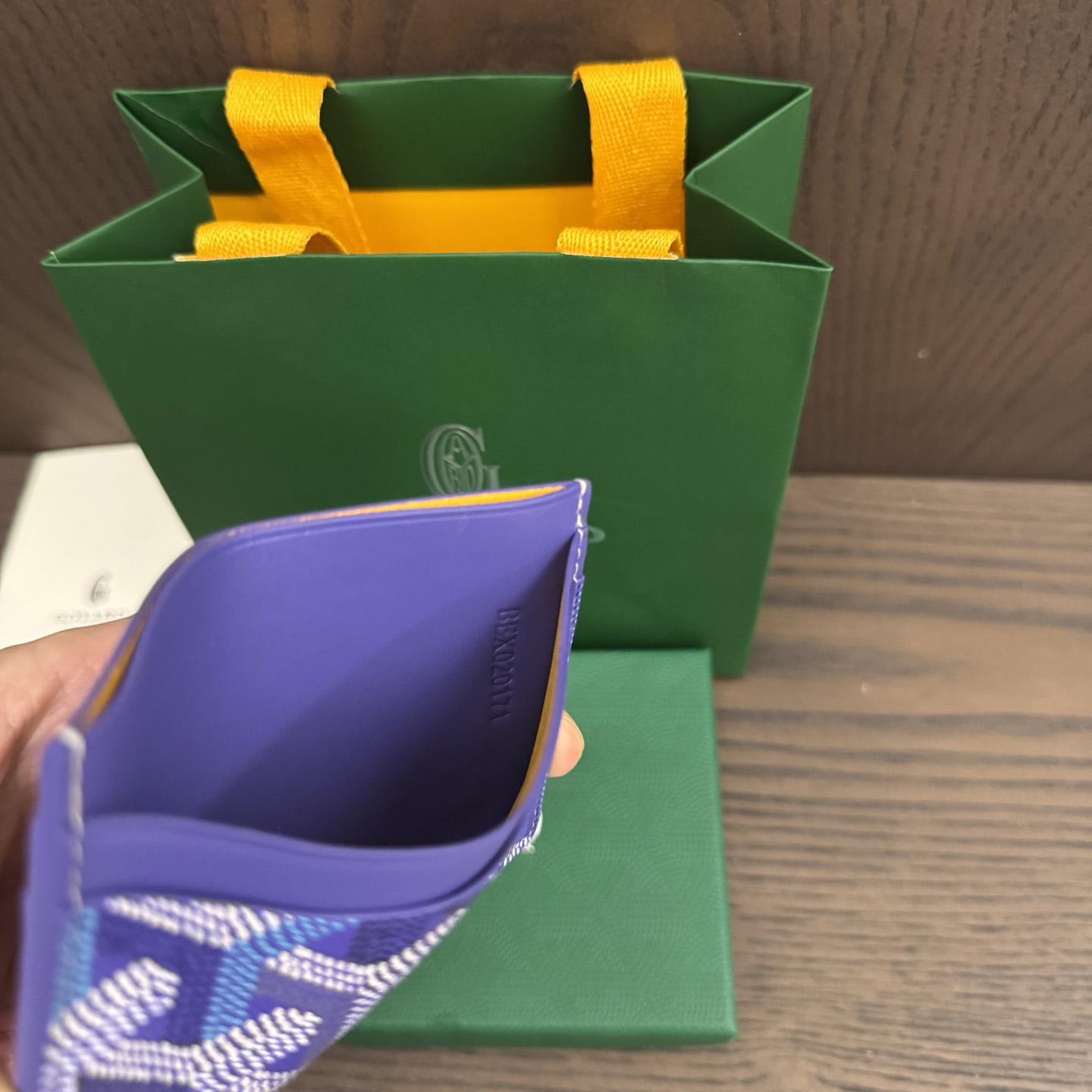 Goyard Saint-Sulpice Card Wallet - FashionPlug