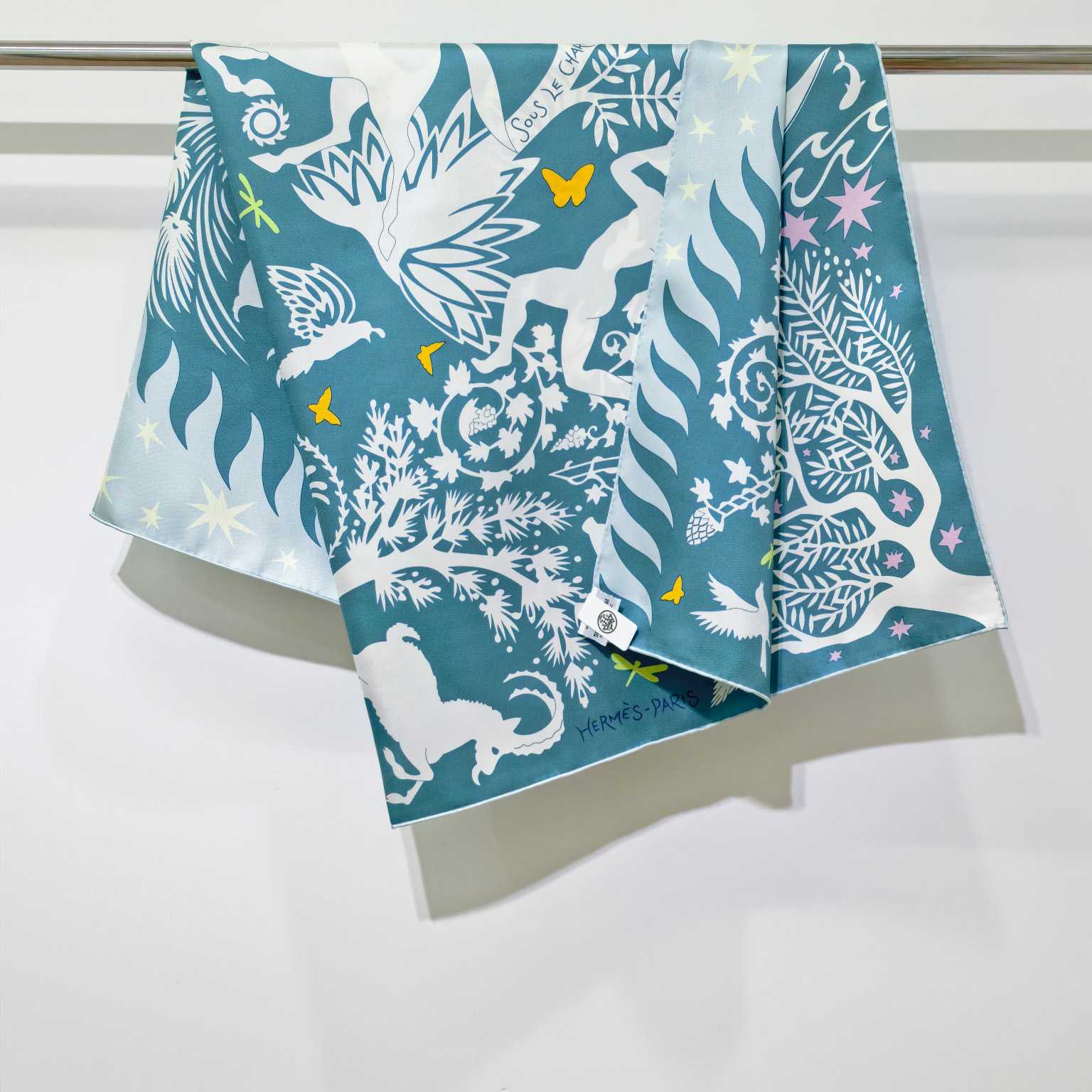 Hermes Sous le Charme D'Orphee Detail Scarf  - FashionPlug
