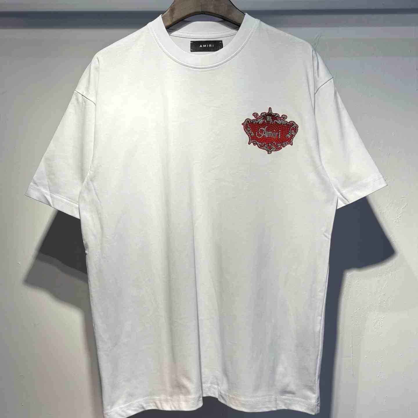 Amiri  Chateau Crest Oversized T-shirt - FashionPlug