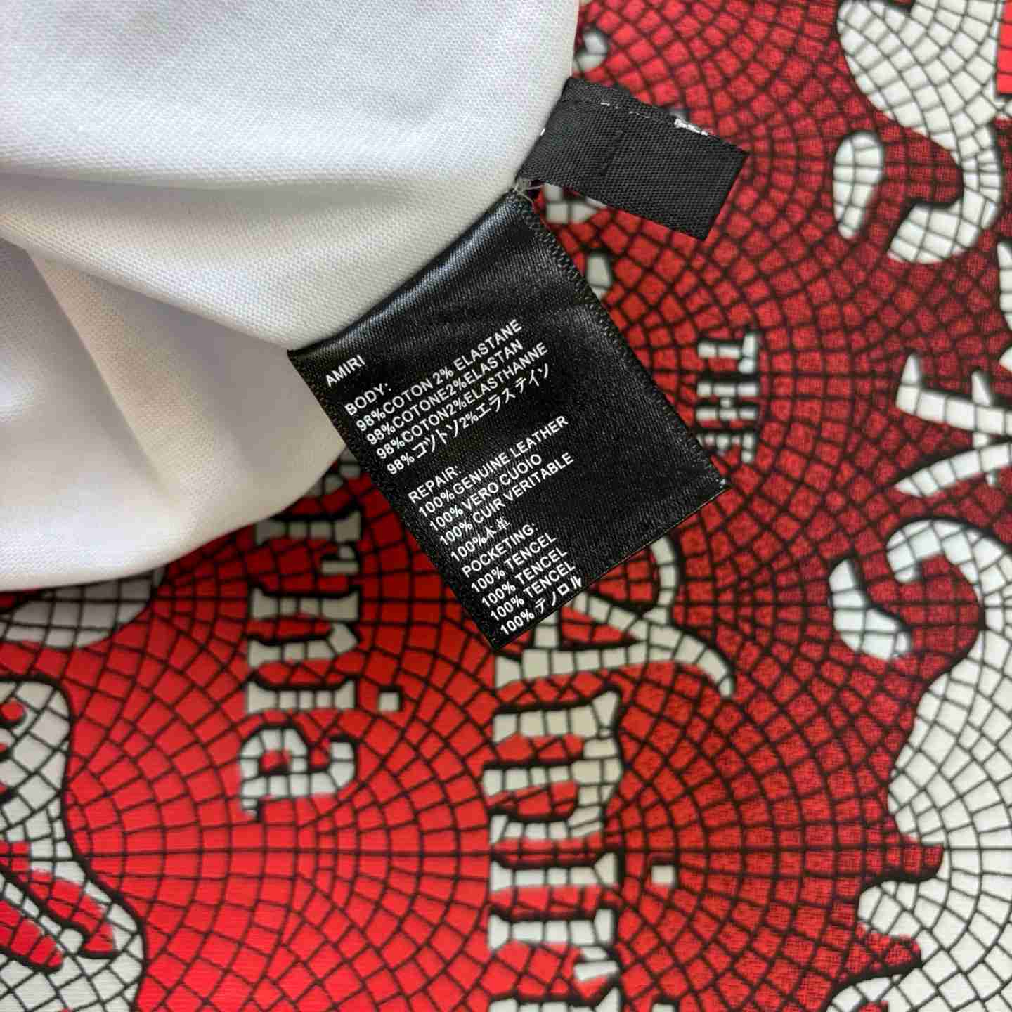 Amiri  Chateau Crest Oversized T-shirt - FashionPlug