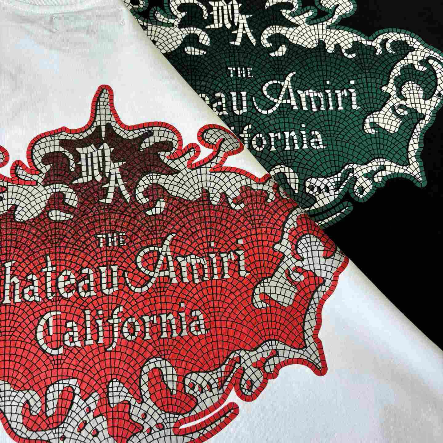 Amiri  Chateau Crest Oversized T-shirt - FashionPlug