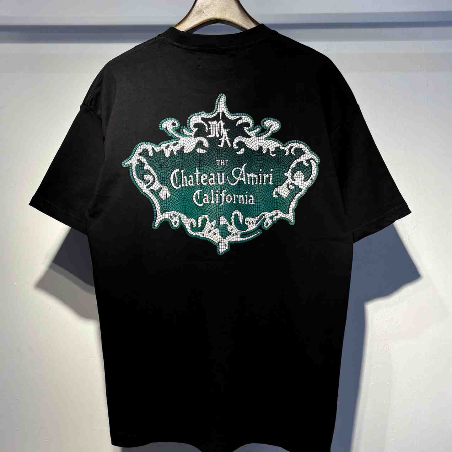 Amiri  Chateau Crest Oversized T-shirt - FashionPlug